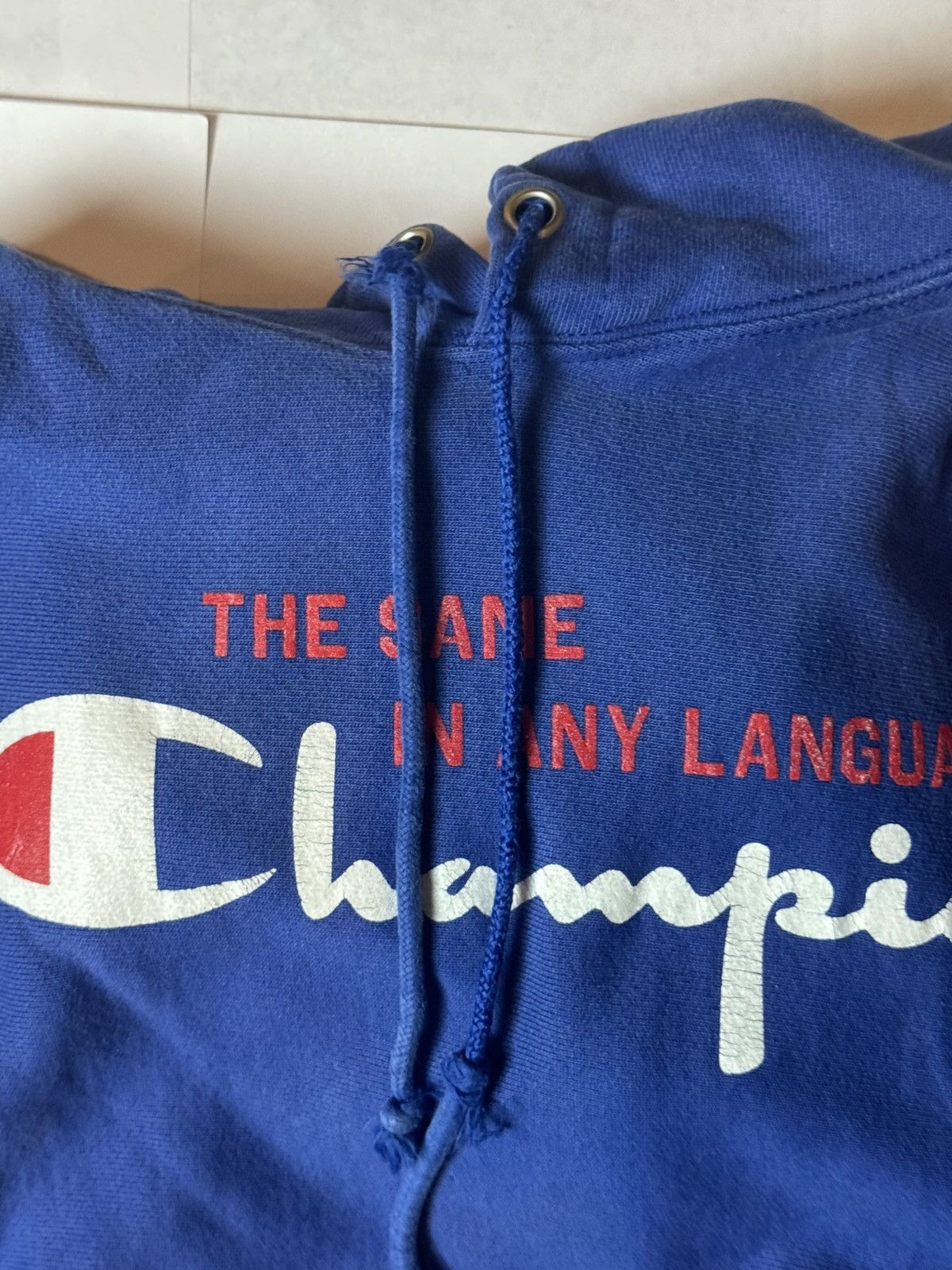 Champion Champion language hoodie Size US L / EU 52-54 / 3 - 4 Thumbnail