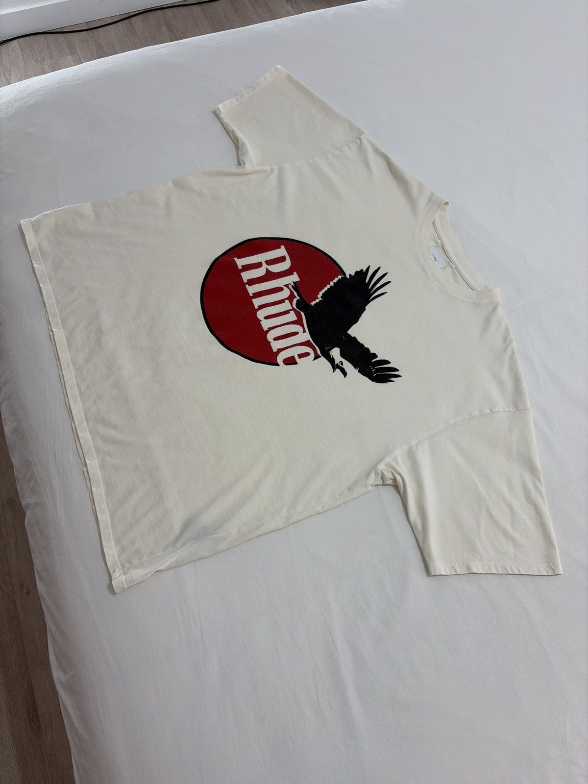 Rhude Rhude Eagle Red Dot Logo Tee Size US XL / EU 56 / 4 - 3 Thumbnail