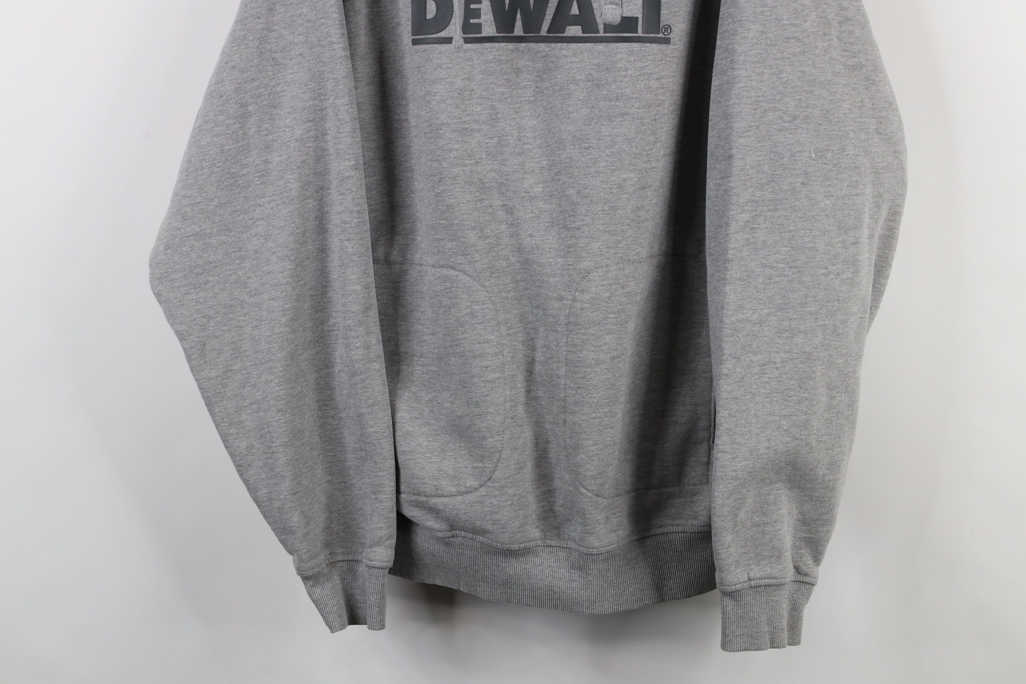 Vintage Vintage Dewalt Tools Heavyweight Hoodie Sweatshirt Gray Size US L / EU 52-54 / 3 - 3 Thumbnail