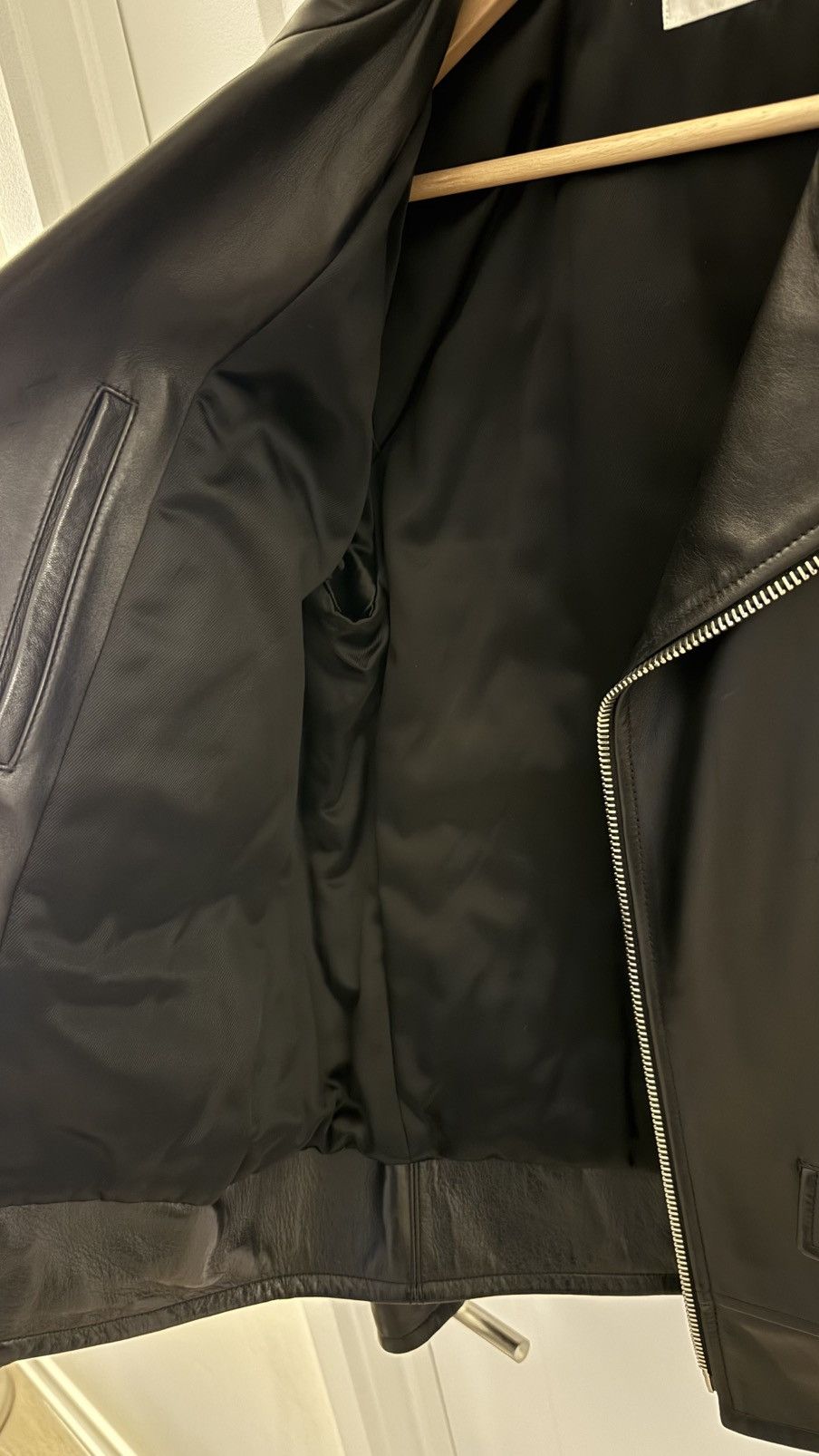 Saint Laurent Paris Saint Laurent L01 Classic Black Leather Biker Jacket Size US S / EU 44-46 / 1 - 8 Thumbnail