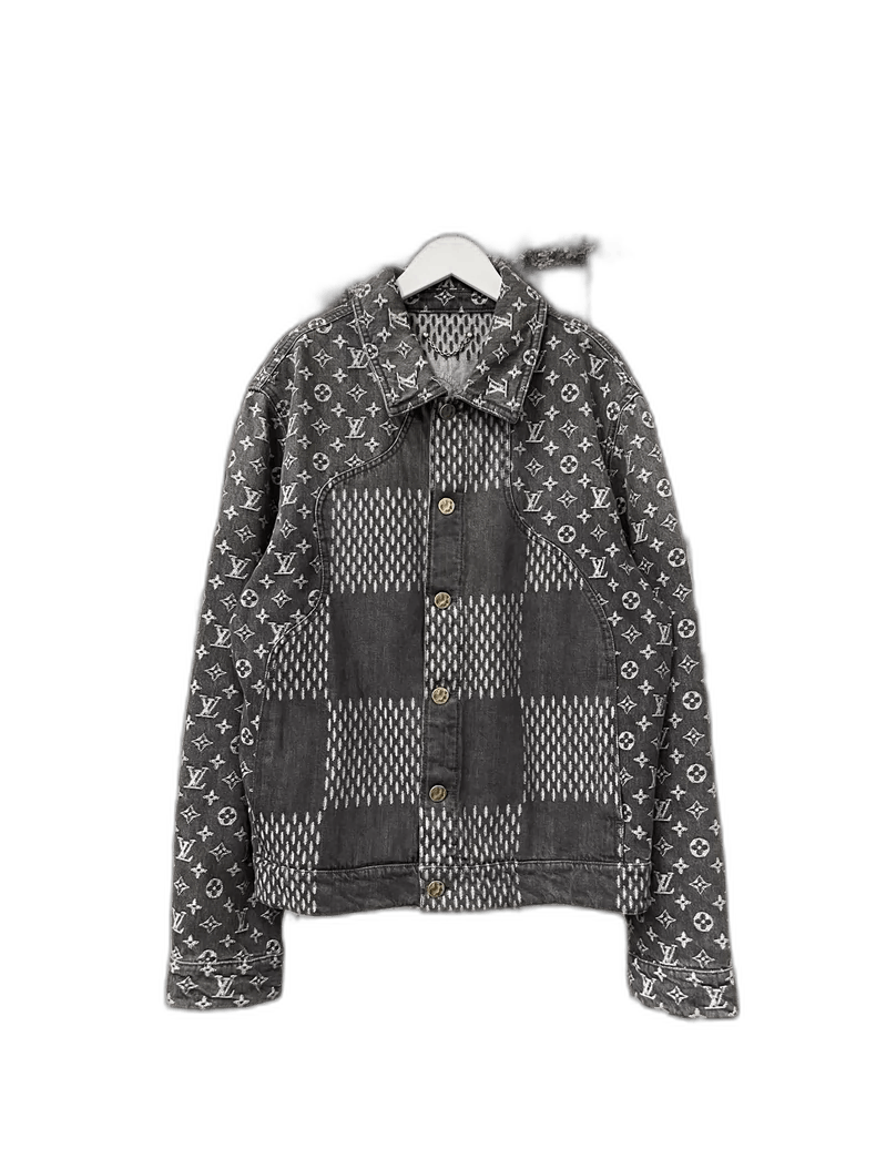Louis Vuitton Louis Vuitton Nigo Denim Jacket Size US L / EU 52-54 / 3 - 1 Thumbnail