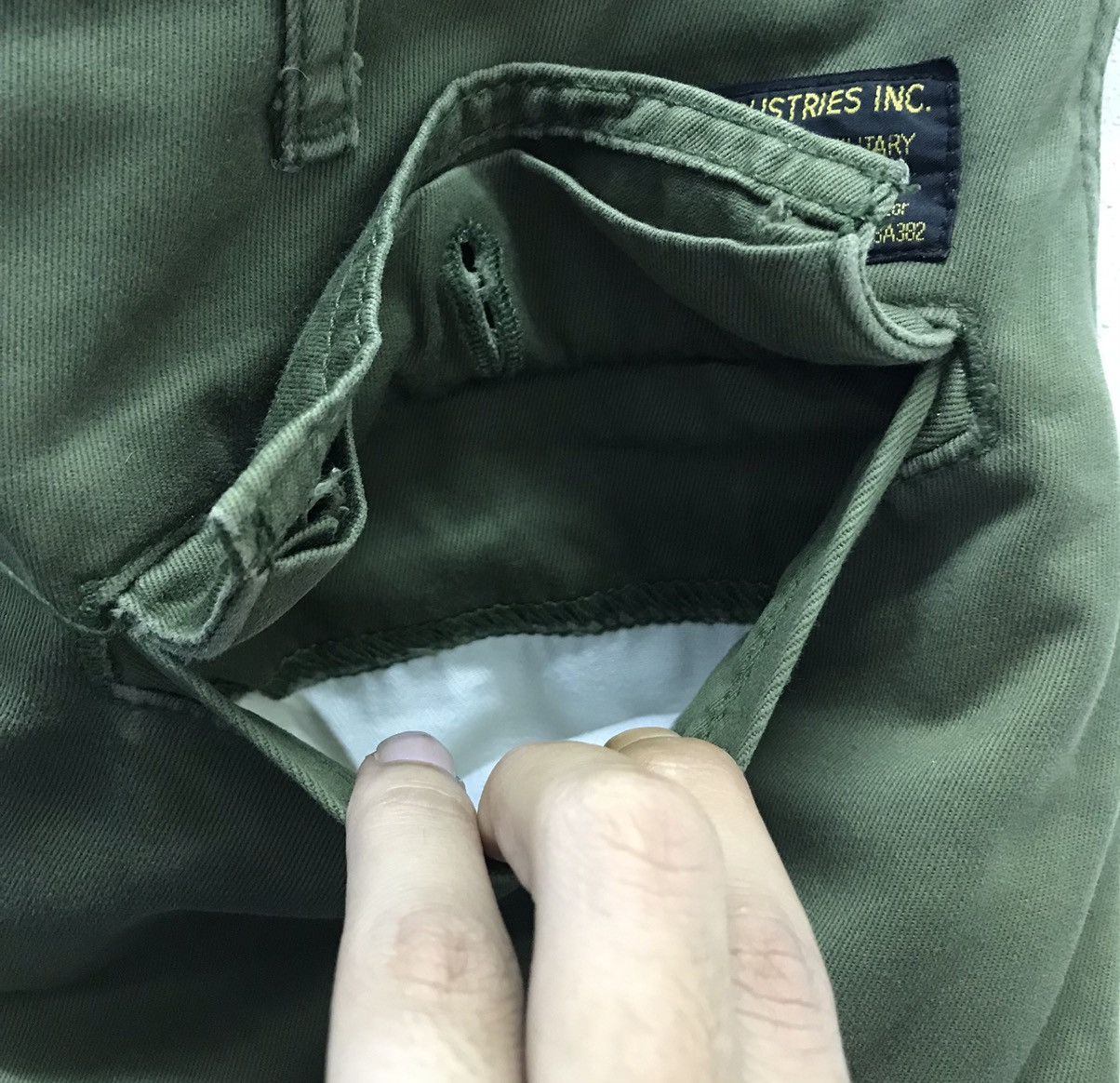 Alpha Industries × Vintage Vintage Alpha Industries Inc Cargo Pants Size US 34 / EU 50 - 11 Thumbnail