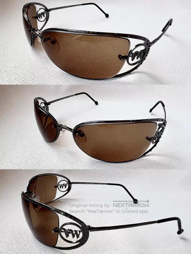 Vivienne Westwood Vivienne Westwood Vintage VW brown tinted sunglasses Size ONE SIZE - 1 Thumbnail