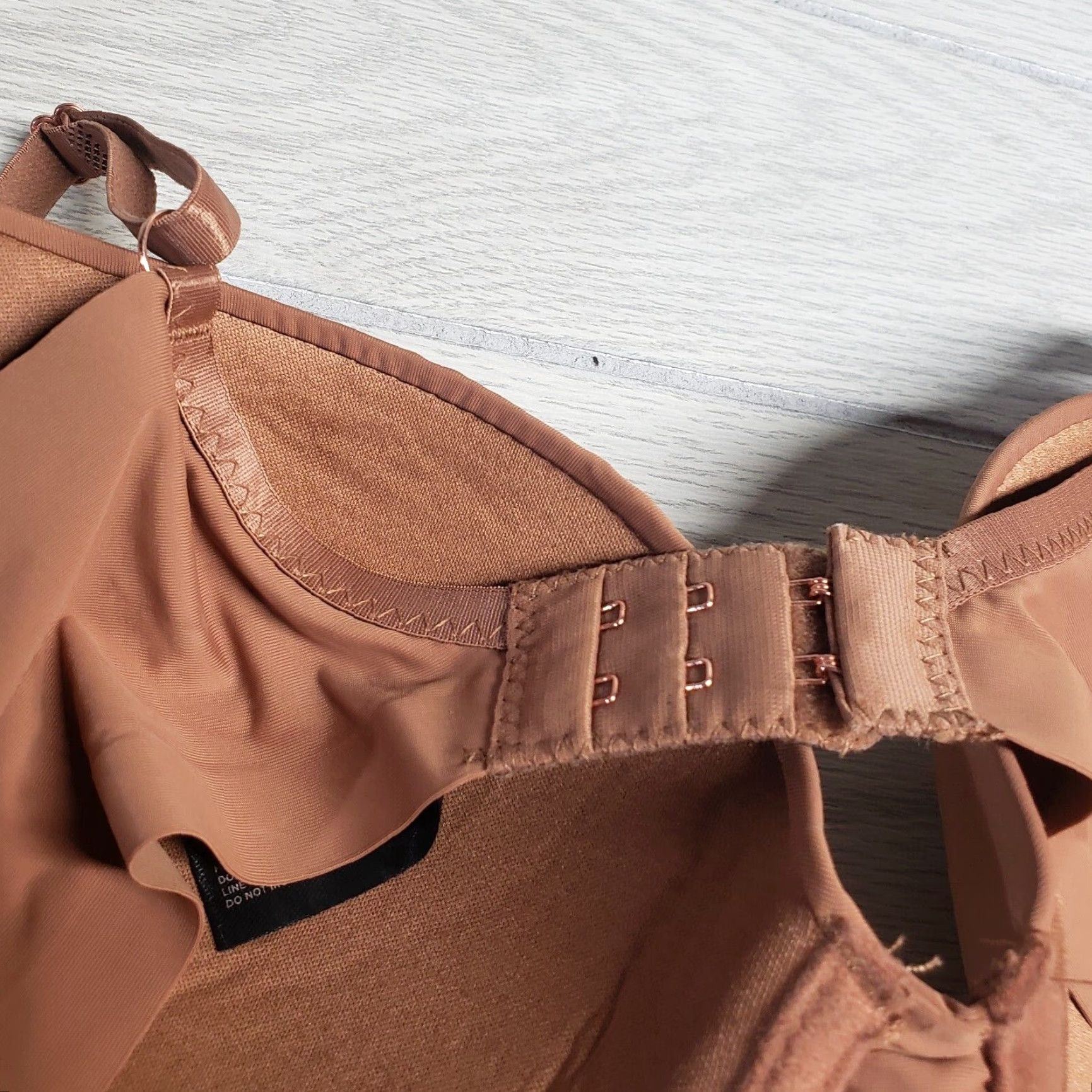 Vintage Danskin Intimates Bra Women Push Up Underwire Brown 38C Cup Size 38C Underwire Polyester Size ONE SIZE - 3 Thumbnail
