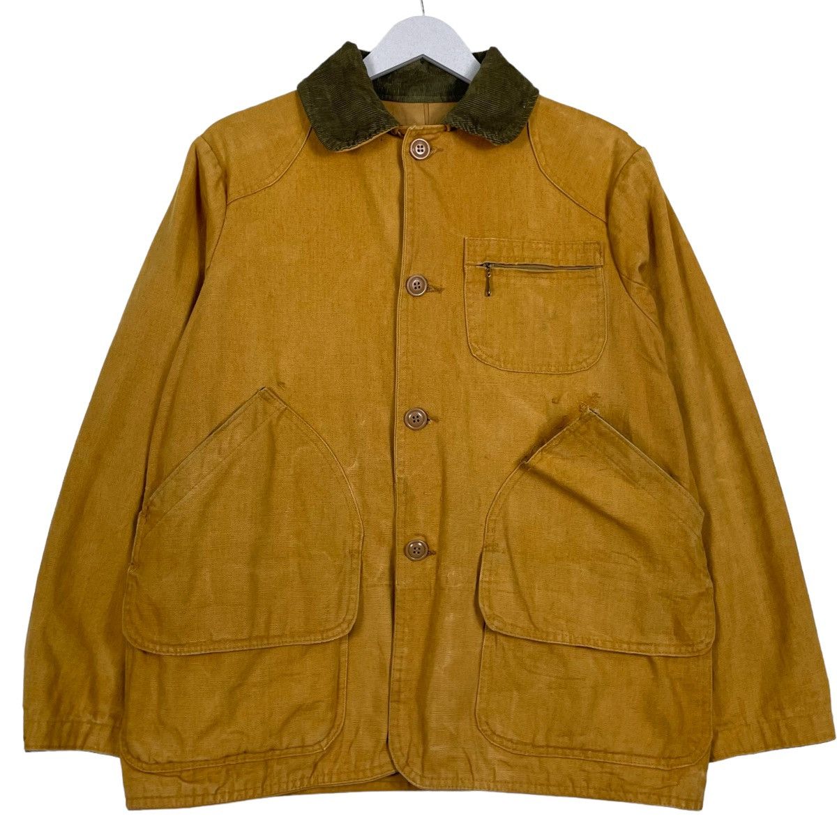 L.L. Bean × The Workers Club × Vintage 💥LL BEAN HUNTING DUCK CANVAS CHORE VINTAGE JACKET Size US L / EU 52-54 / 3 - 1 Thumbnail