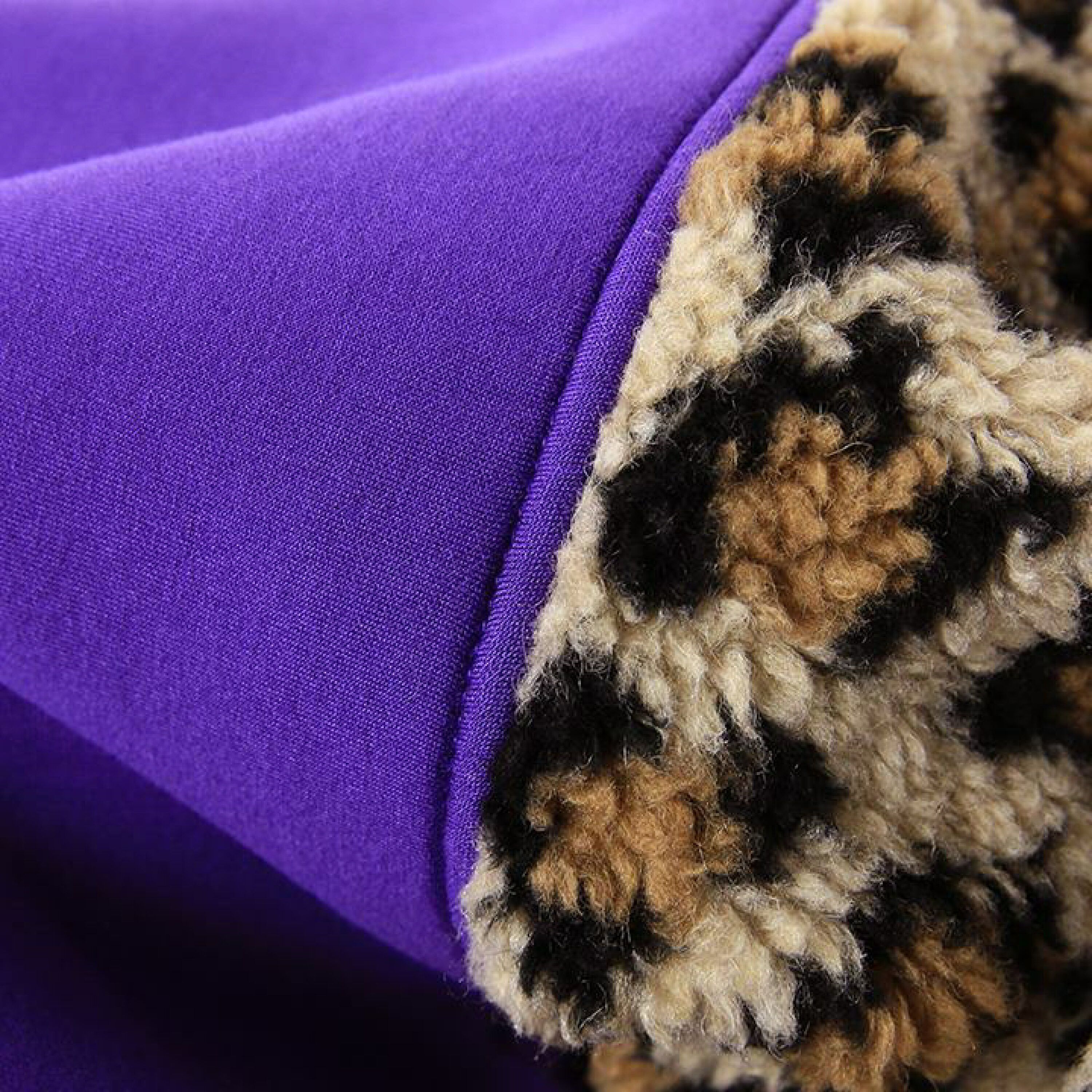 Diesel Diesel leopard pattern boa switching multi color zip hoodie Size US M / EU 48-50 / 2 - 6 Thumbnail