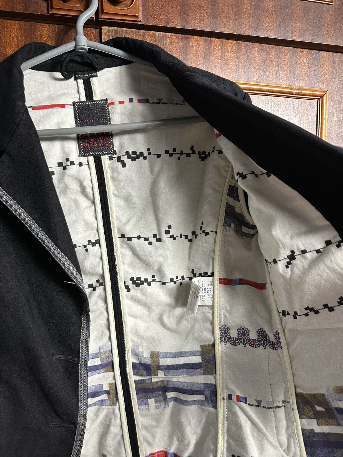 Designer × Marithe + Francois Girbaud 1980s Marithe Francois Girbaud avant garde Opium Y2K Size S / US 4 / IT 40 - 3 Thumbnail