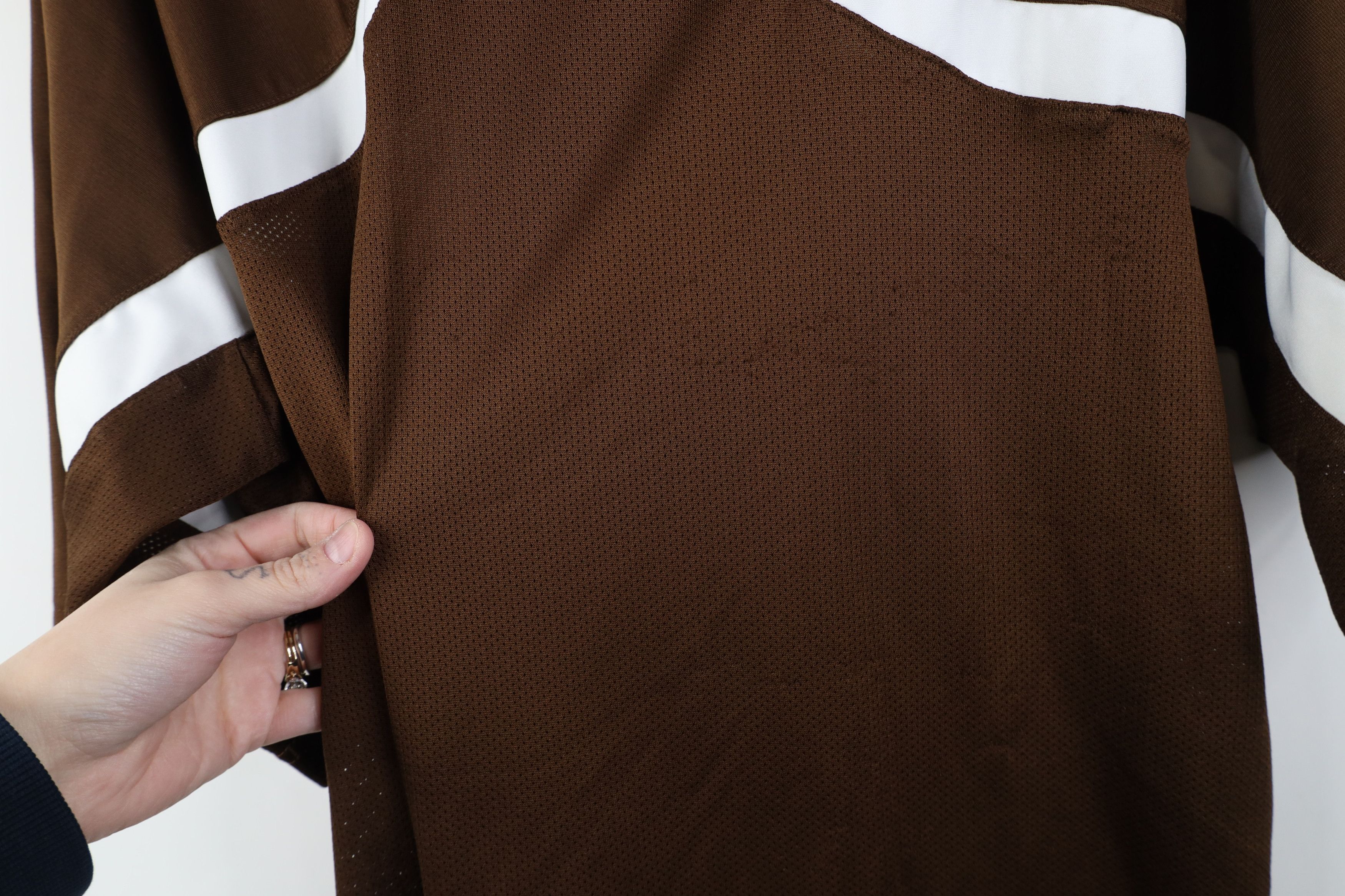 Adidas Adidas Bowling Green State University Football Polo Brown Size US L / EU 52-54 / 3 - 14 Thumbnail