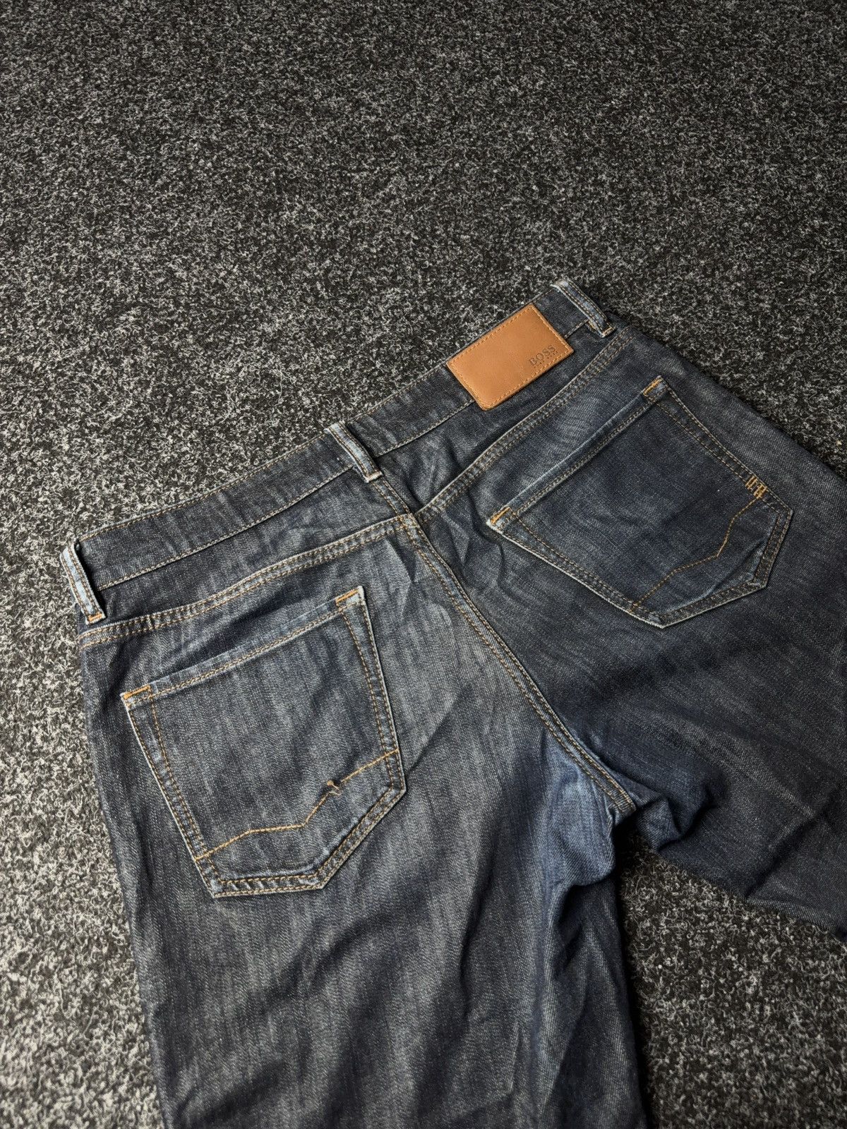 Hugo Boss Vintage 00s Y2K Hugo BOSS Retro Luxury Denim pants Jeans Size US 34 / EU 50 - 13 Thumbnail