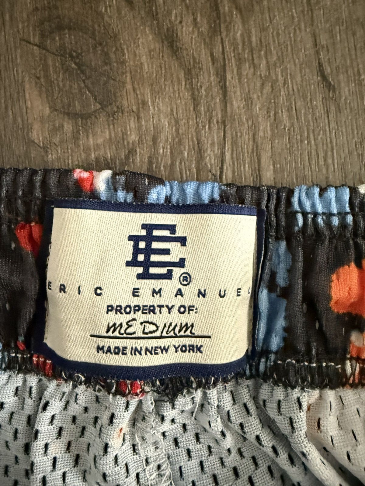 Eric Emanuel Shirts paint splatter mesh-black red Size US 32 / EU 48 - 2 Thumbnail