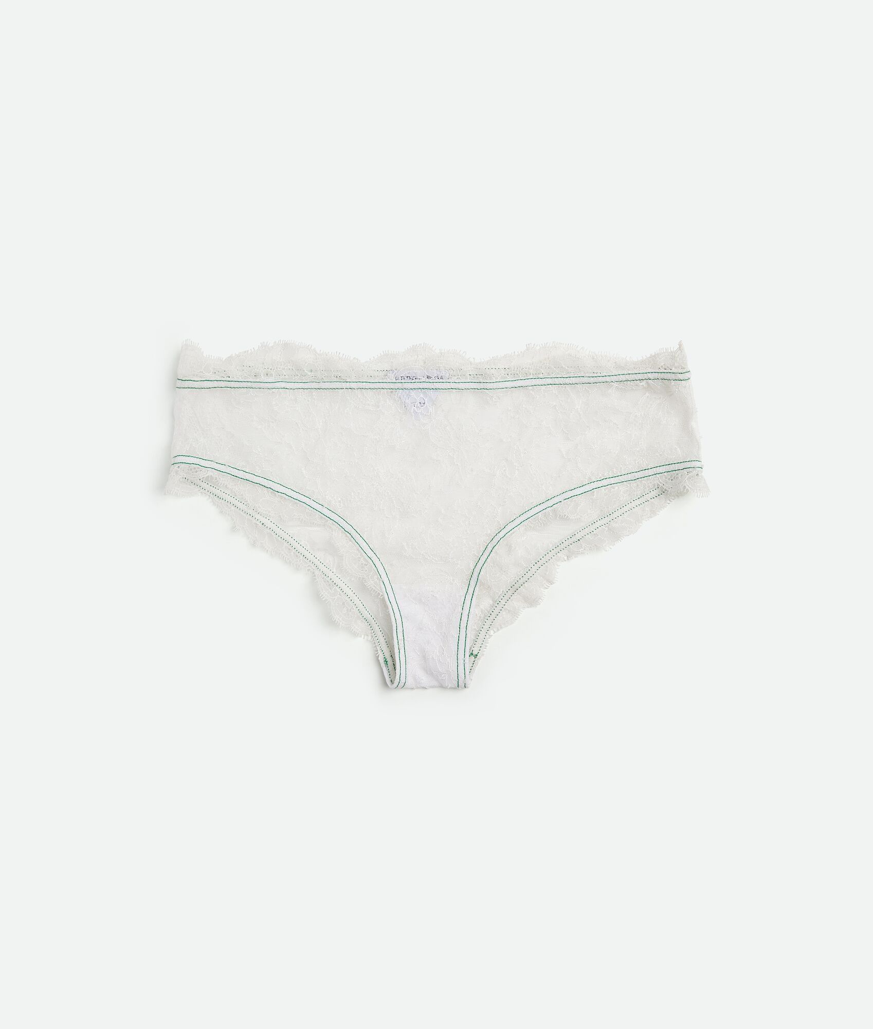 Bottega Veneta o1bcso1str0225 Size: XS / Floral Lace Briefs in White Size ONE SIZE - 1 Thumbnail