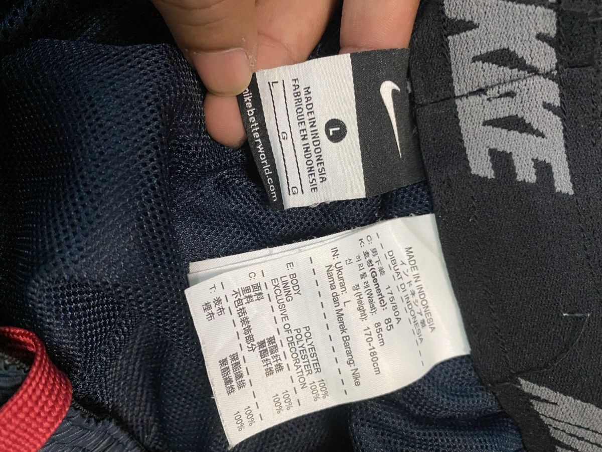 Billie Eilish × Nike 💥 VINTAGE NIKE 90S BAGGY WIDE LEG SWOOSH TRACK PANTS Y2K Size US 28 / EU 44 - 2 Thumbnail