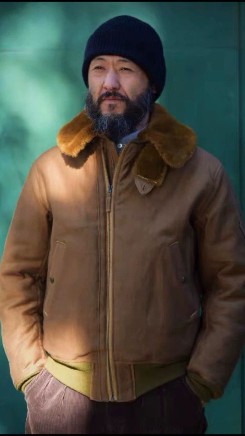 Freewheelers Freewheelers Flying jacket alpaca hair-2506 Size US M / EU 48-50 / 2 - 9 Thumbnail