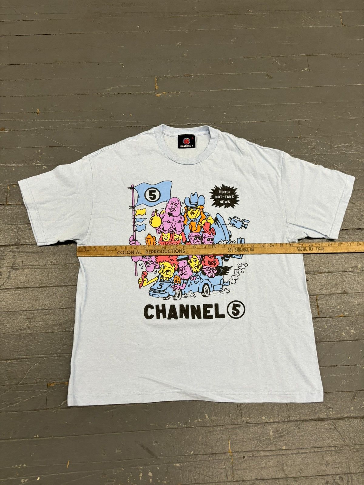 Other Channel 5 Andrew callagan tee Size US XL / EU 56 / 4 - 4 Thumbnail