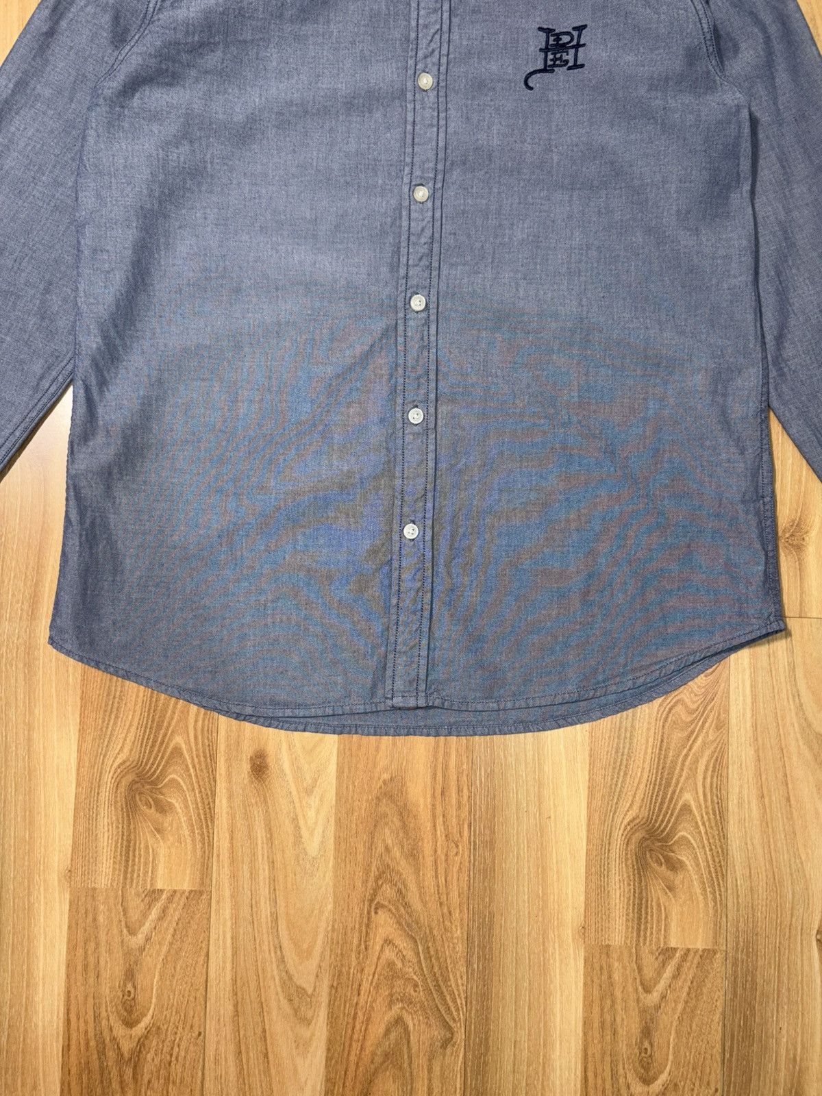 Ed Hardy Y2K style Ed Hardy Spellout button down embroidery shirt Size US L / EU 52-54 / 3 - 5 Thumbnail