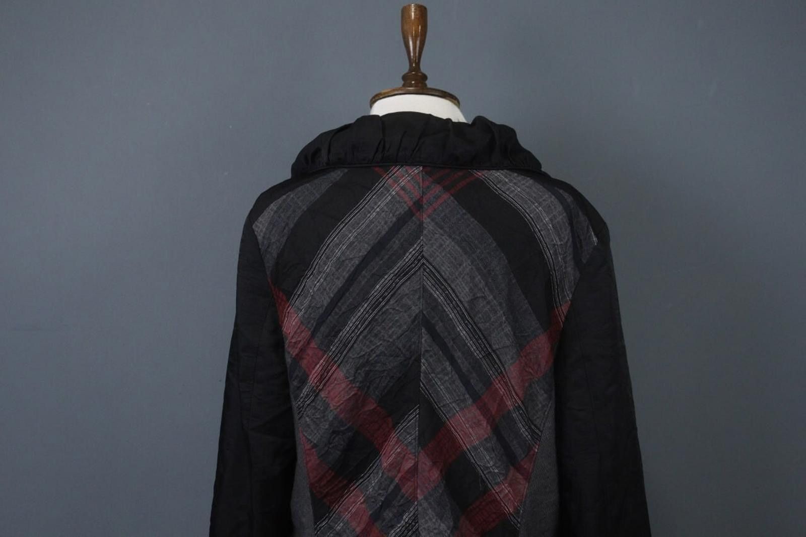 Allsaints AllSaints Multicolor Wool Notch Lapel Basic Jacket Size 10 Size L / US 10 / IT 46 - 11 Thumbnail