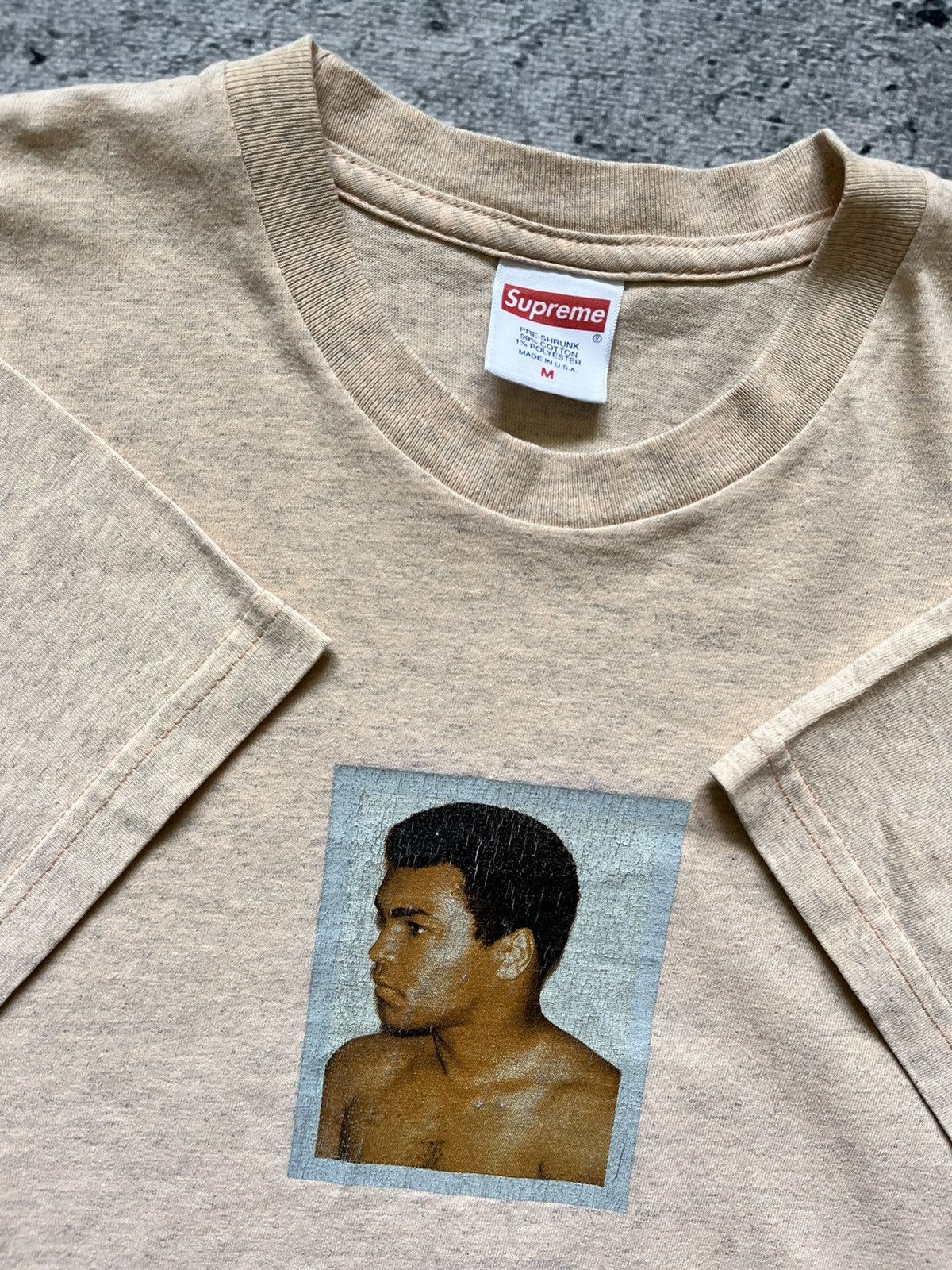 Supreme Supreme Muhammad Ali Warhol Tee Heather Orange Size M Size US M / EU 48-50 / 2 - 2 Thumbnail