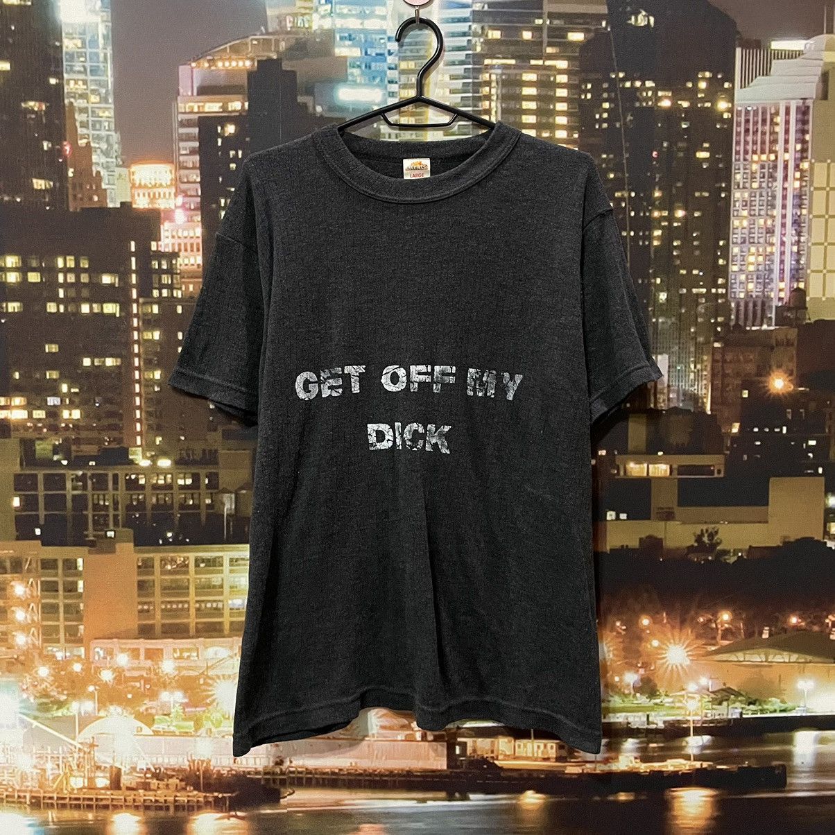 Vintage Vintage 90s Graphic Tee Sun Faded Humor Streetwear Slim L Size US L / EU 52-54 / 3 - 1 Thumbnail