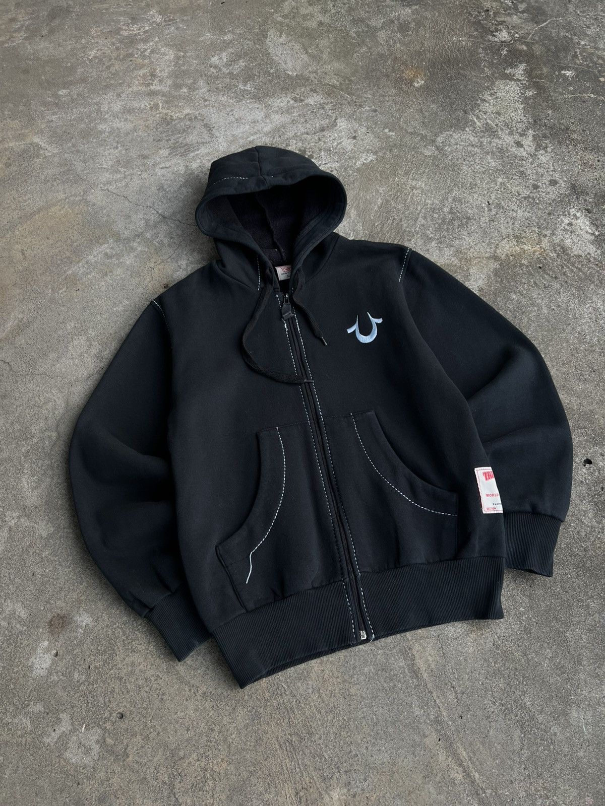 True Religion Crazy Vintage True Religion Zip Hoodie Y2K Chief Keef Style Size US M / EU 48-50 / 2 - 2 Thumbnail