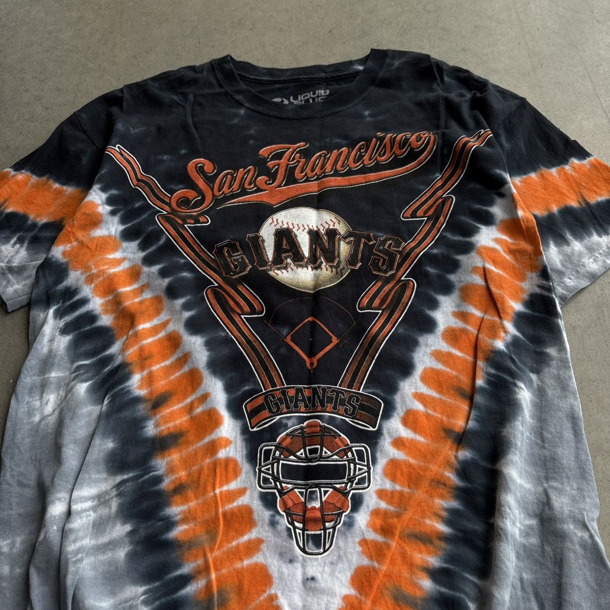 Liquid Blue × MLB × Vintage Vintage San Francisco Giants Large Orange Tie Dye MLB RARE Size US L / EU 52-54 / 3 - 3 Thumbnail