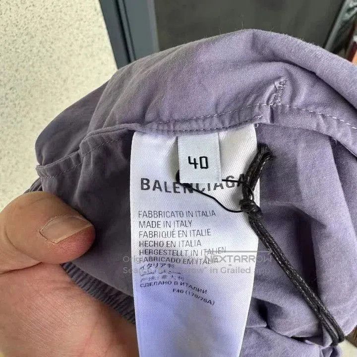 Japanese Brand Balenciaga Front Small Logo Shorts. Size US 40 / EU 56 - 4 Thumbnail