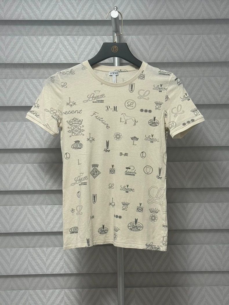 Loewe LOEWE American logo short sleeves Size S / US 4 / IT 40 - 1 Thumbnail