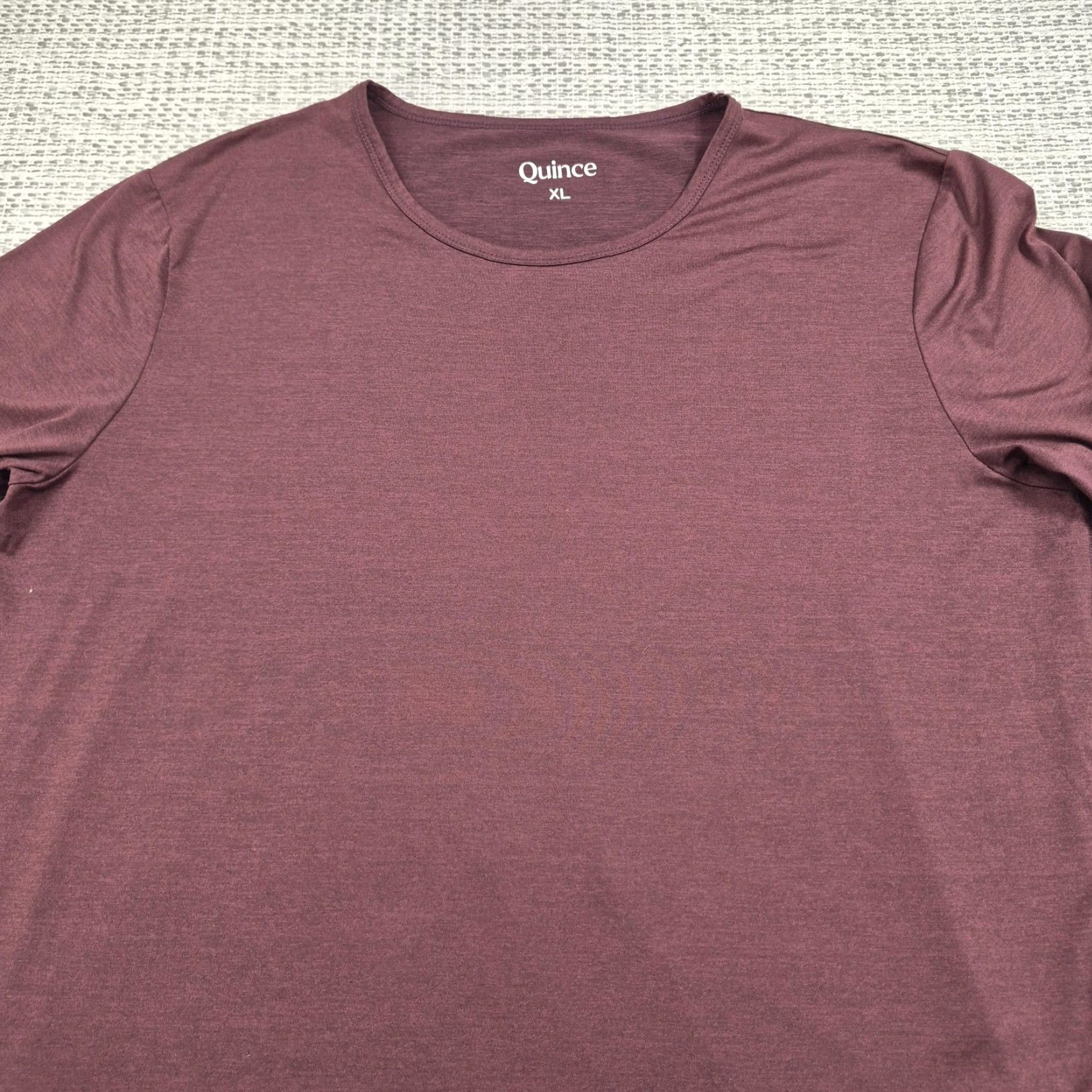 Quince Quince Shirt Mens XL Purple Long Sleeve Lightweight Stretch Crewneck Casual Tee Shirt Size US XL / EU 56 / 4 - 4 Thumbnail