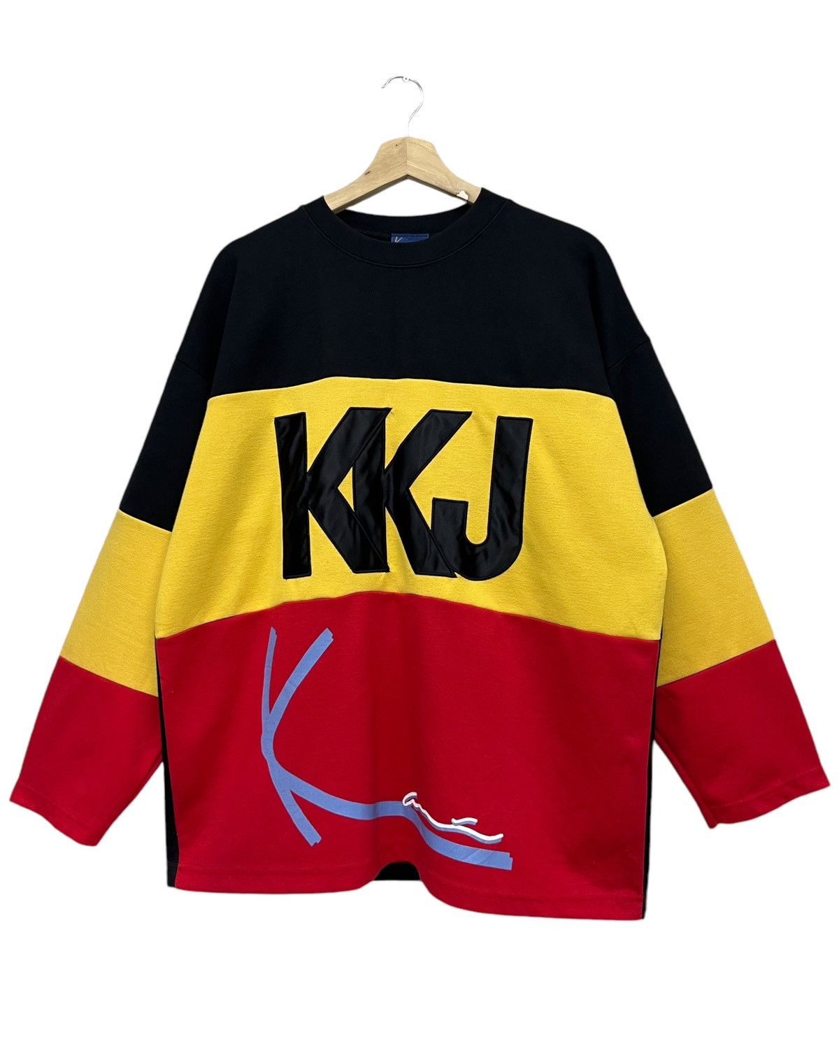 Karl Kani 90’s HIP HOP BAGGY KARL KANI CROSS COLOUR BIG SPELLOUT Shirt Size US L / EU 52-54 / 3 - 1 Thumbnail