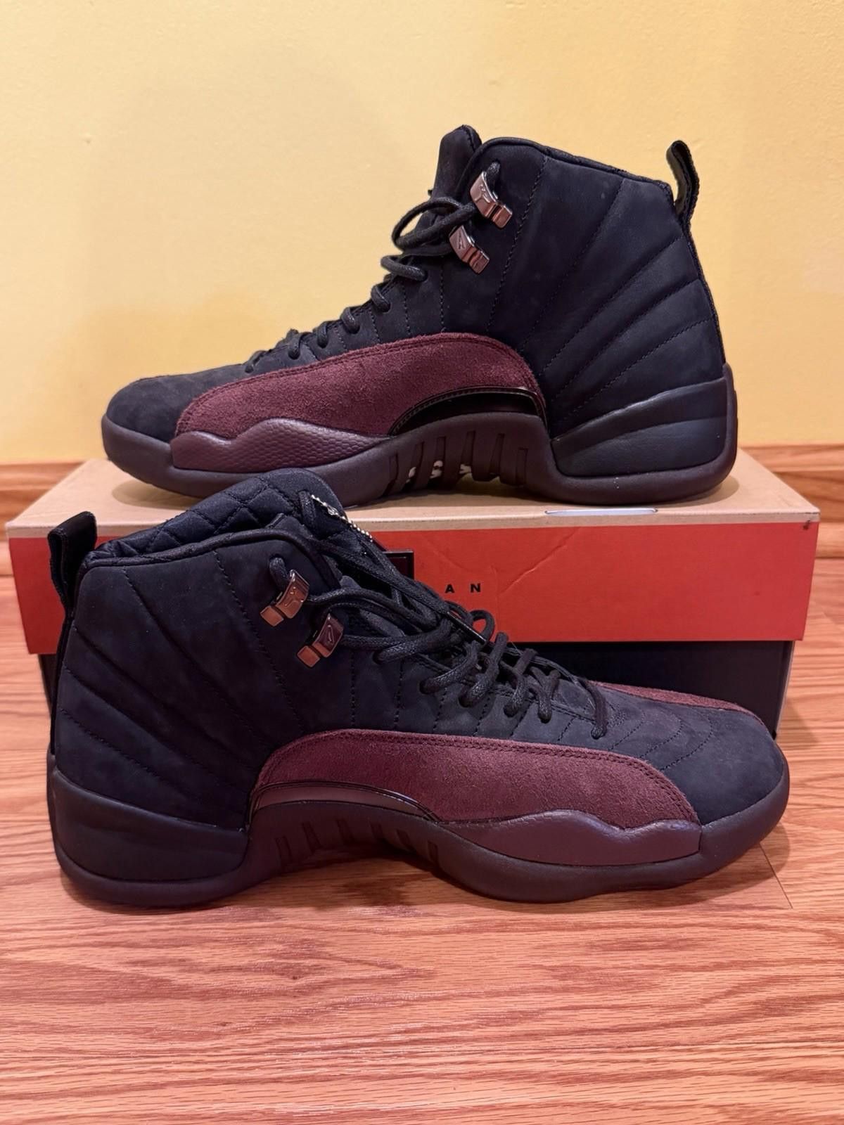 Jordan Brand Jordan 12 A Ma Maniere SP Black Size 12W/10.5M DV6989-001 Size US 12 / IT 42 - 2 Thumbnail