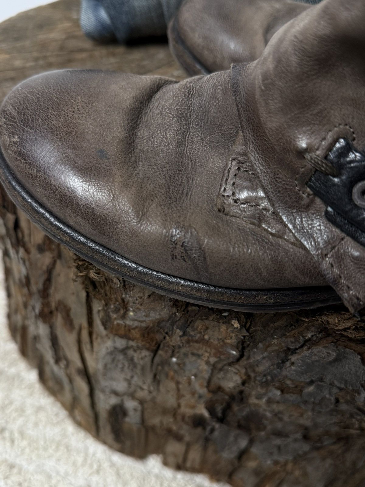 A.S.98 A.S. 98 Airstep Leather Boots Dirk Bikkembergs Style Size US 5 / EU 37 - 11 Thumbnail