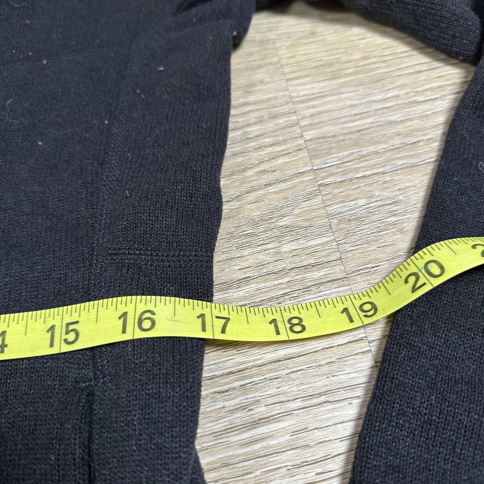 Patagonia Patagonia Womens Fleece Pullover Small Black Snap Button Size S / US 4 / IT 40 - 9 Thumbnail