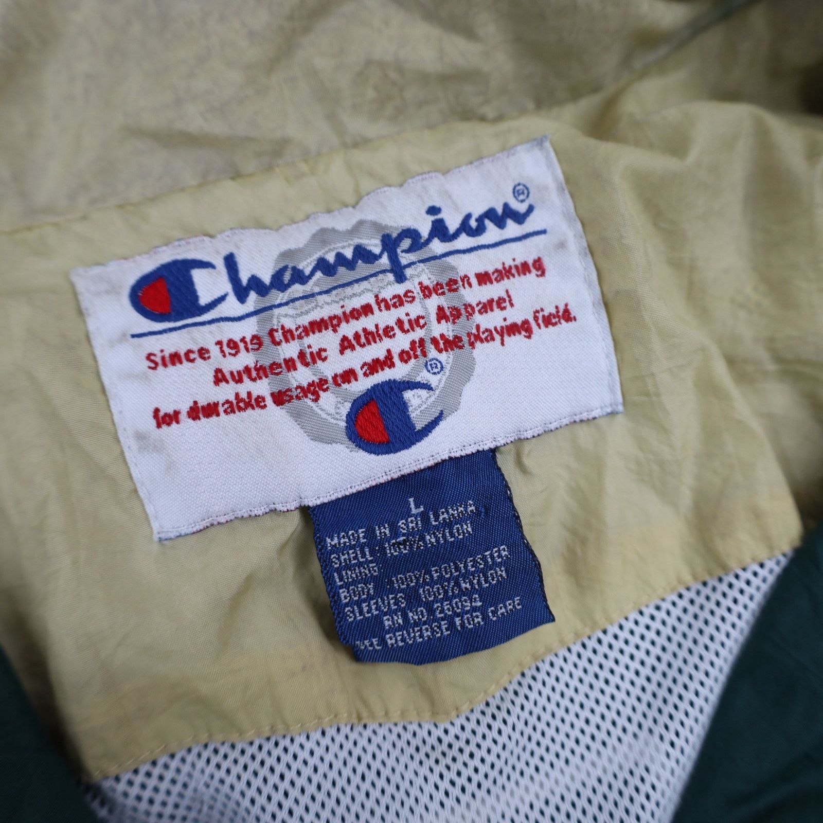 Champion × Vintage VTG Champion University of Oregon Ducks Windbreaker Jacket Size US L / EU 52-54 / 3 - 8 Thumbnail