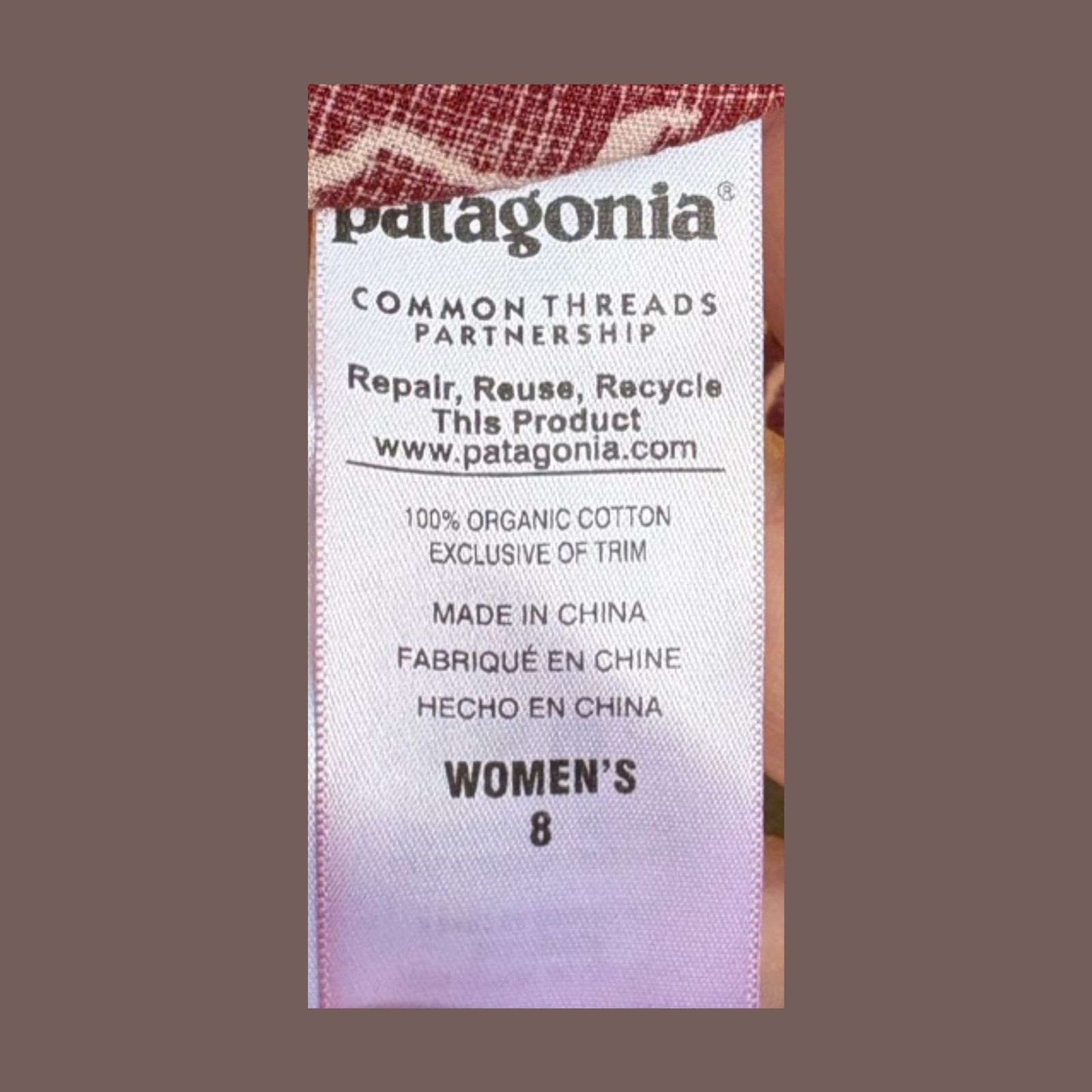 Patagonia VTG Sundress | Pataloha Red Floral Cotton | Aloha-core Size M / US 6-8 / IT 42-44 - 3 Thumbnail