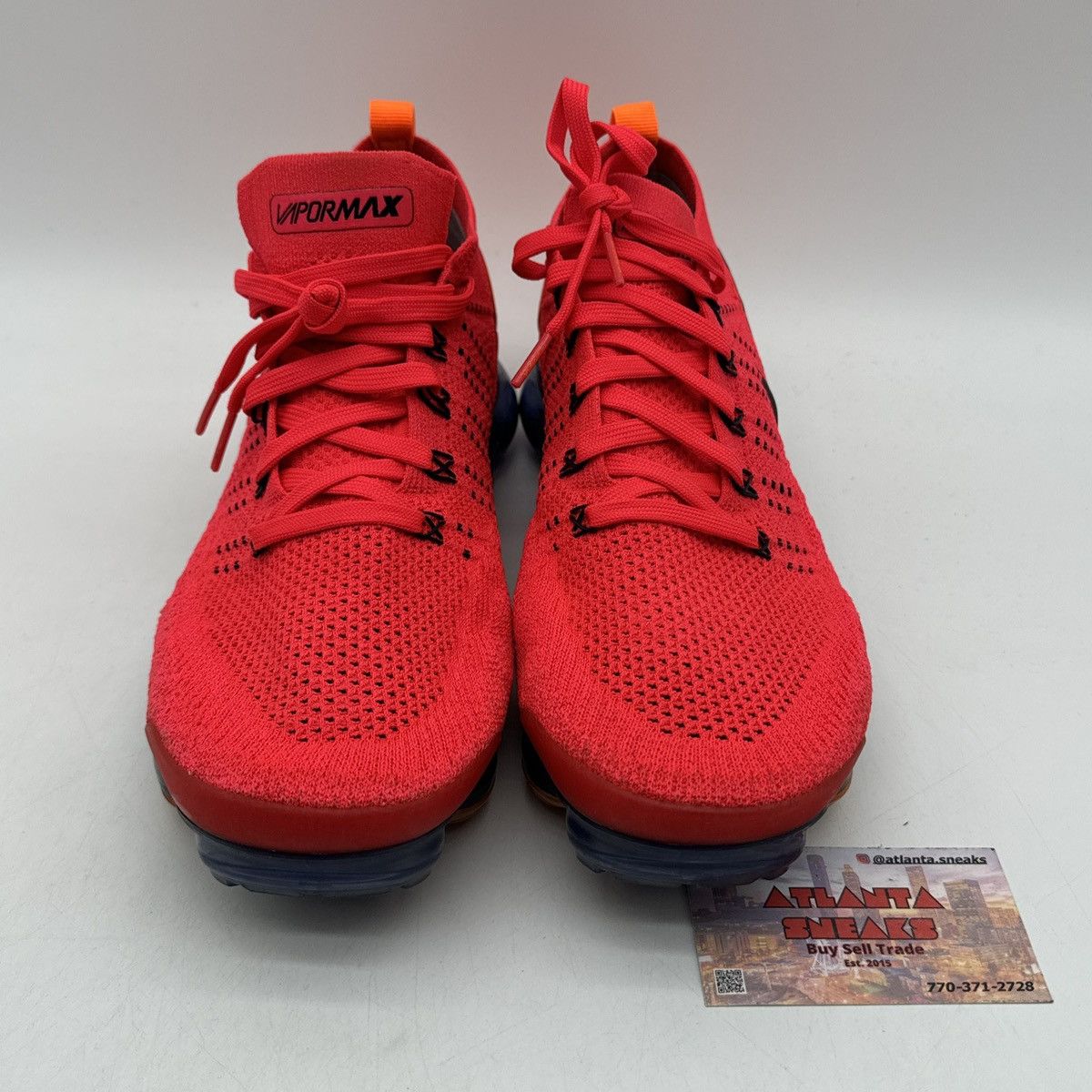 Nike Vapormax 2 orange red Spiderman Size US 11 / EU 44 - 2 Thumbnail