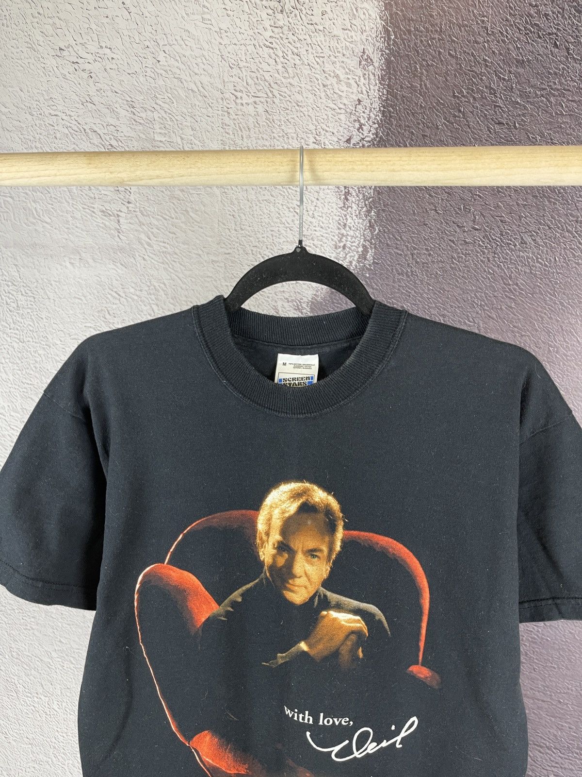Band Tees × Vintage 90s vintage Neil Diamond 1999 World Tour Europe band tee Size US M / EU 48-50 / 2 - 5 Thumbnail