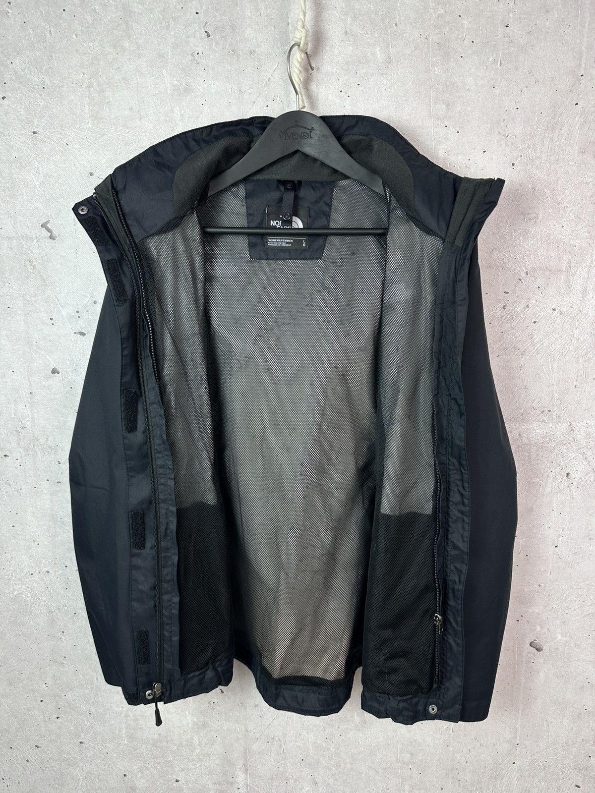 The North Face The North Face Dryvent Black Nylon Women’s Hooded Jacket Size L / US 10 / IT 46 - 9 Thumbnail