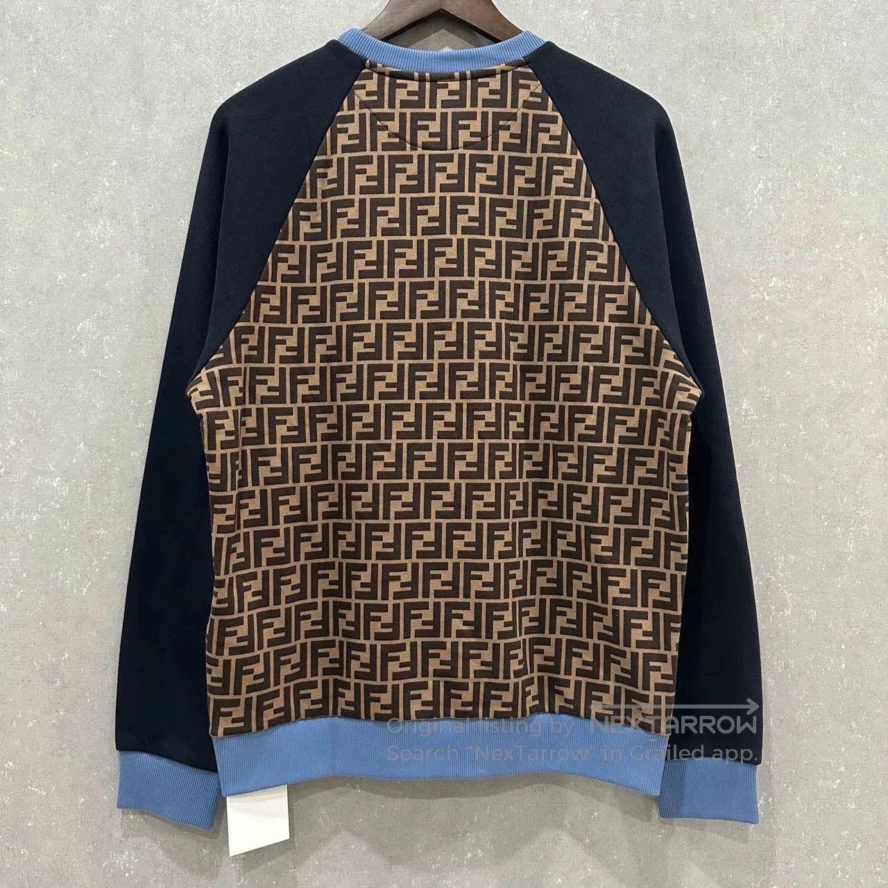 Fendi Fendi FF Logo Print Crewneck Sweatshirt. Size US M / EU 48-50 / 2 - 2 Thumbnail