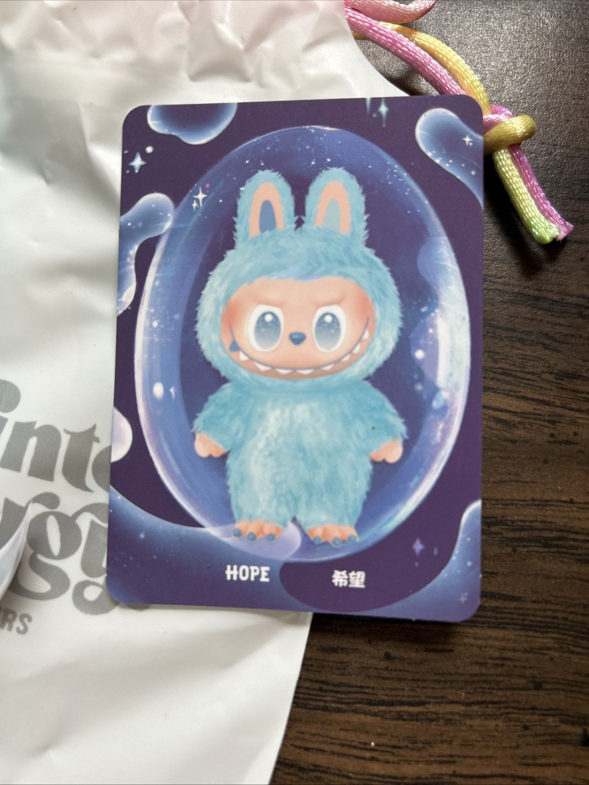 POP MART Big into energy hope Labubu Size ONE SIZE - 4 Thumbnail