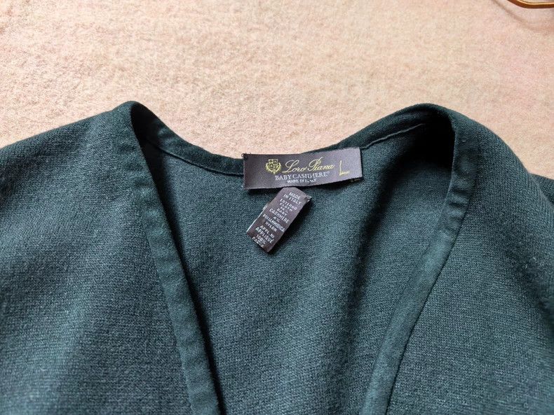 Loro Piana LORO PIANA A cloak made of young cashmere and mink Size L / US 10 / IT 46 - 4 Thumbnail