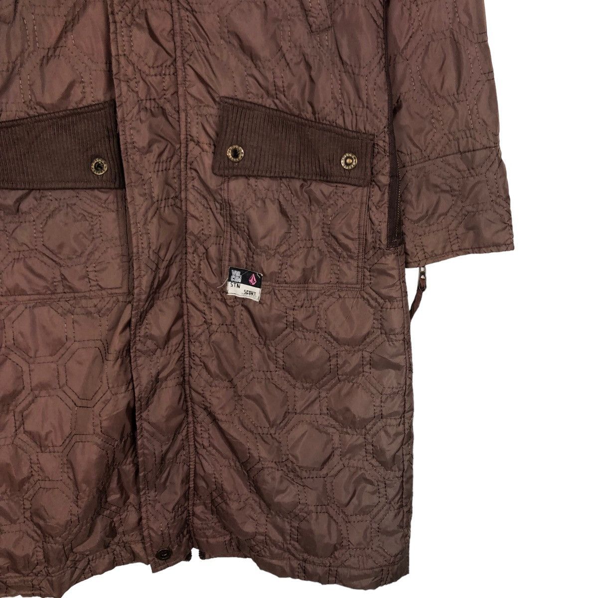 Japanese Brand 🔥Light Puffer Down Long Jacket Volcom Scout 1991 10001 Size US S / EU 44-46 / 1 - 5 Thumbnail