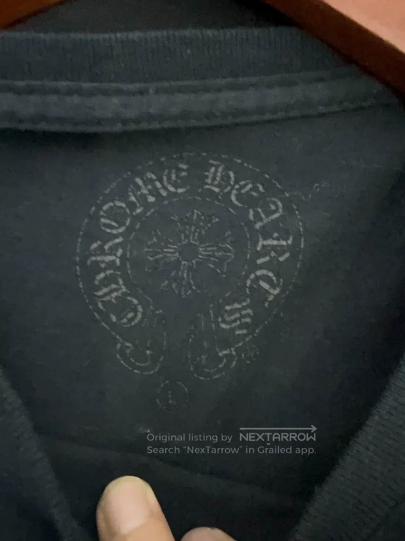 Chrome Hearts CHROME HEARTS Size L Black short sleeve t Size US L / EU 52-54 / 3 - 3 Thumbnail