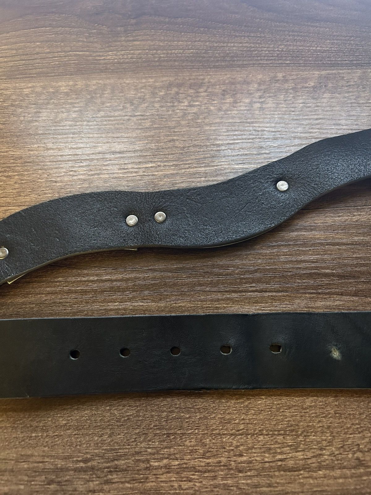 Diesel Diesel Crocodile Belt Size 42 - 15 Thumbnail