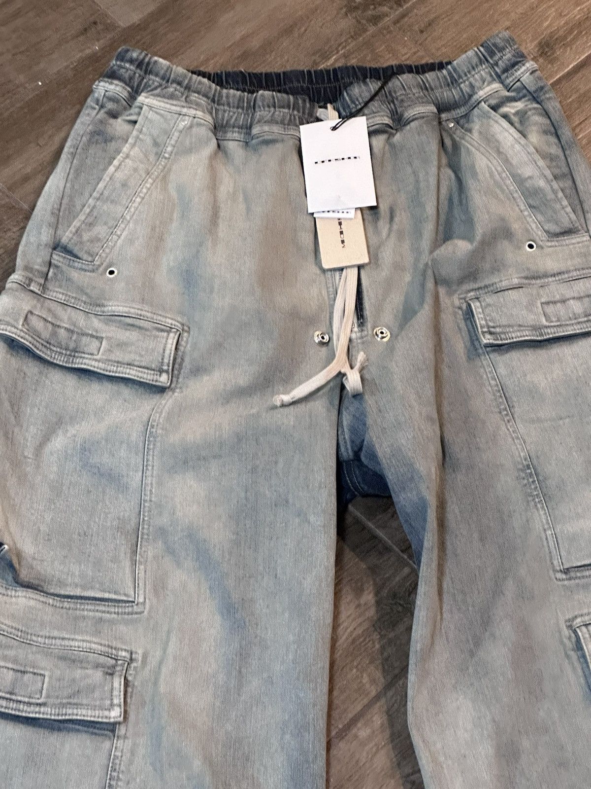 Rick Owens × Rick Owens Drkshdw Rick Owens Bela Cargo Pants size large Size US 36 / EU 52 - 2 Thumbnail