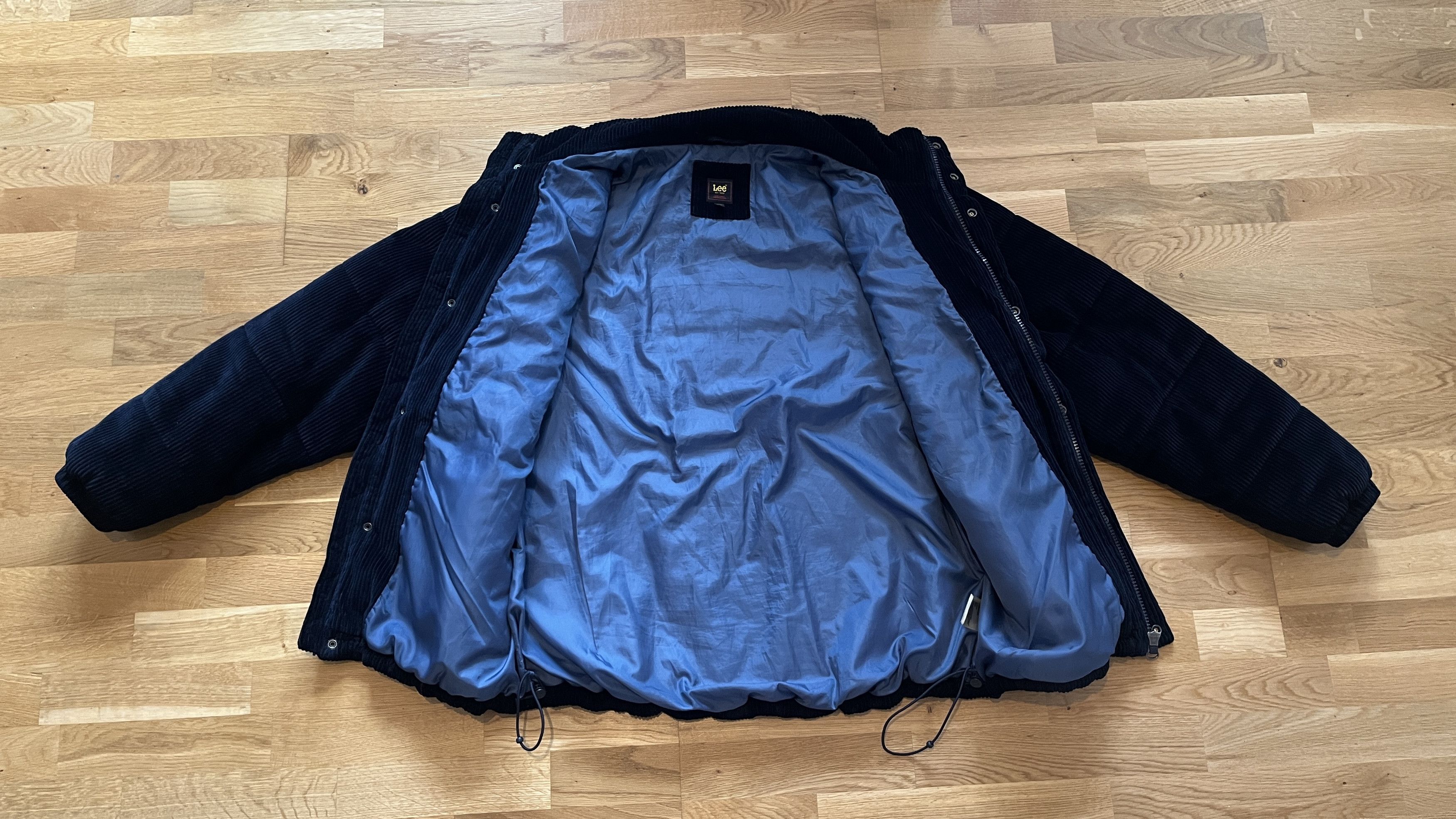 Lee Lee 2 Pockets Wide Wale Cord Puffer Jacket Navy XXL Size US XXL / EU 58 / 5 - 9 Thumbnail