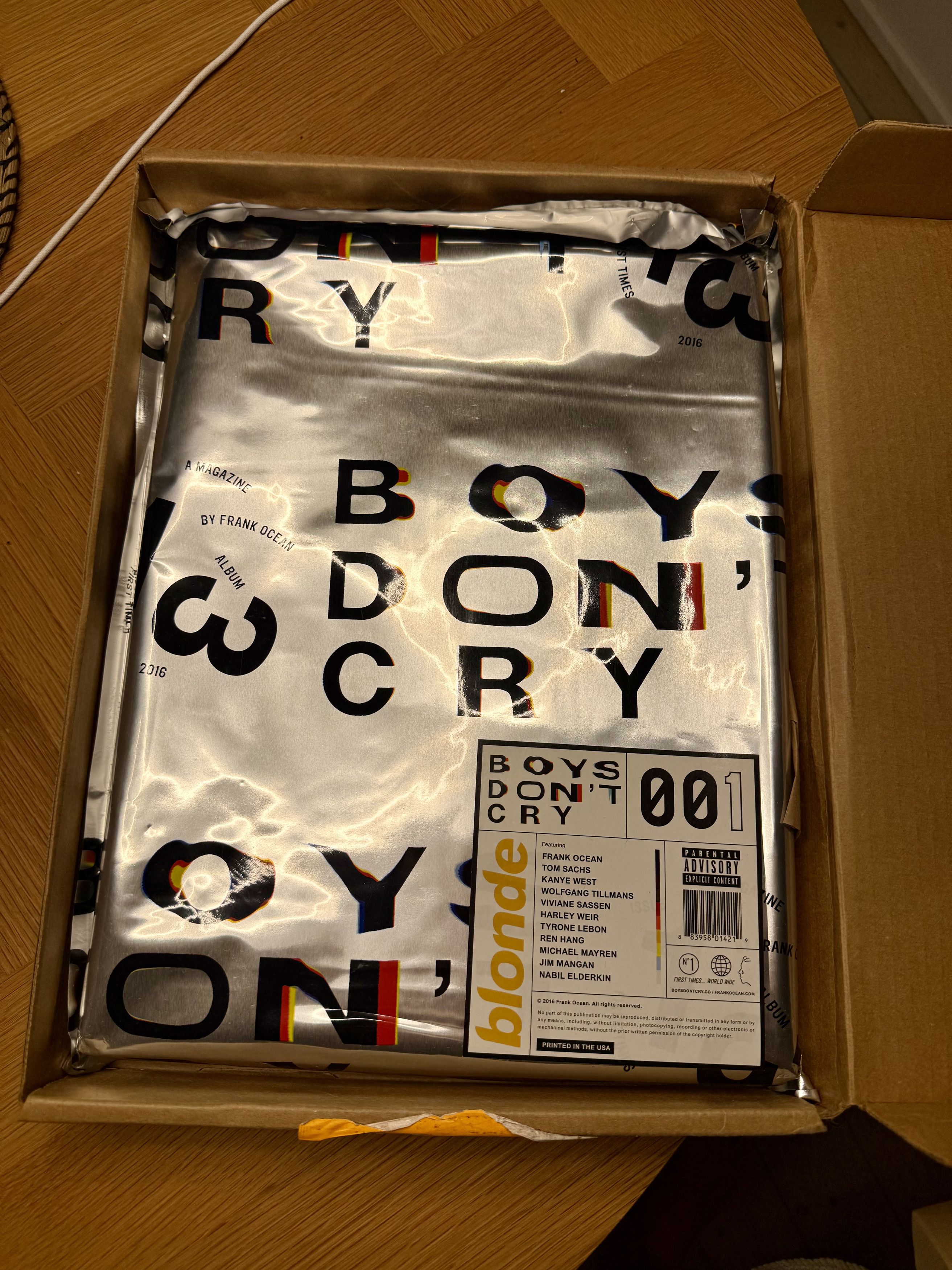 フランク・オーシャン Blond 「Boys Don't Cry」未開封新品 FRANK OCEAN-BOYS DON'T CRY BLONDE UNOPENED/NEW | eBay