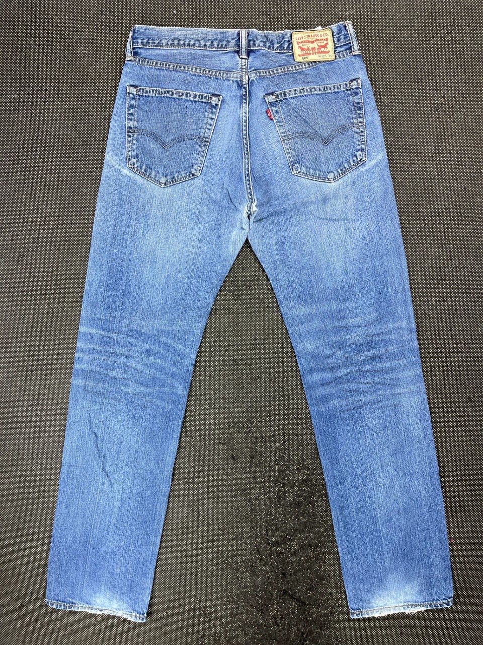 Levi's Vintage Levis 505 Ripped Jeans - J697 Size US 32 / EU 48 - 3 Thumbnail