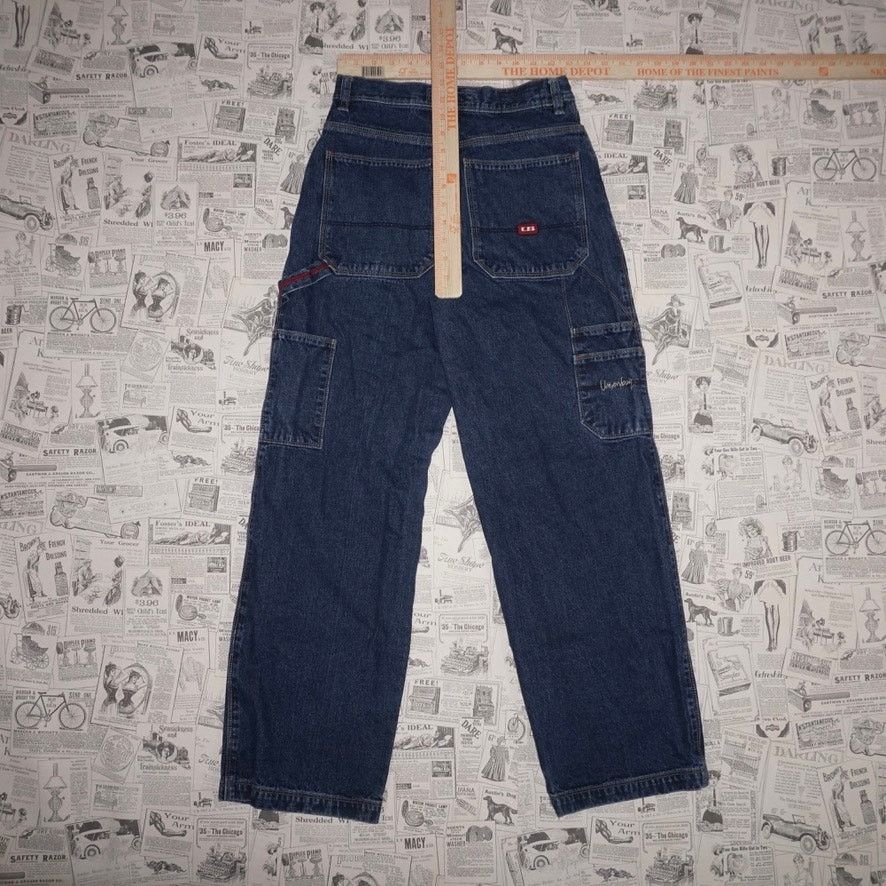 UNIONBAY 16 - Vintage Y2K union Bay carpenter 2000s baggy denim pants Size US 26 / EU 42 - 5 Thumbnail