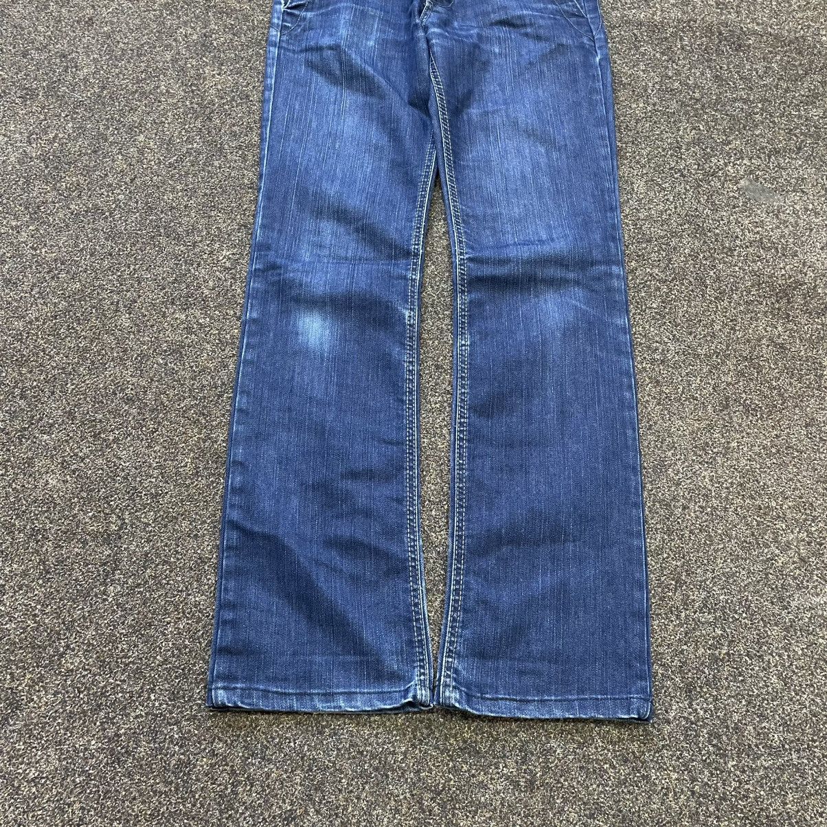 Vintage Vintage Y2K Sun Faded Baggy Wide Leg Jeans Skate Grunge Logo Size 34" / US 12 / IT 48 - 5 Thumbnail