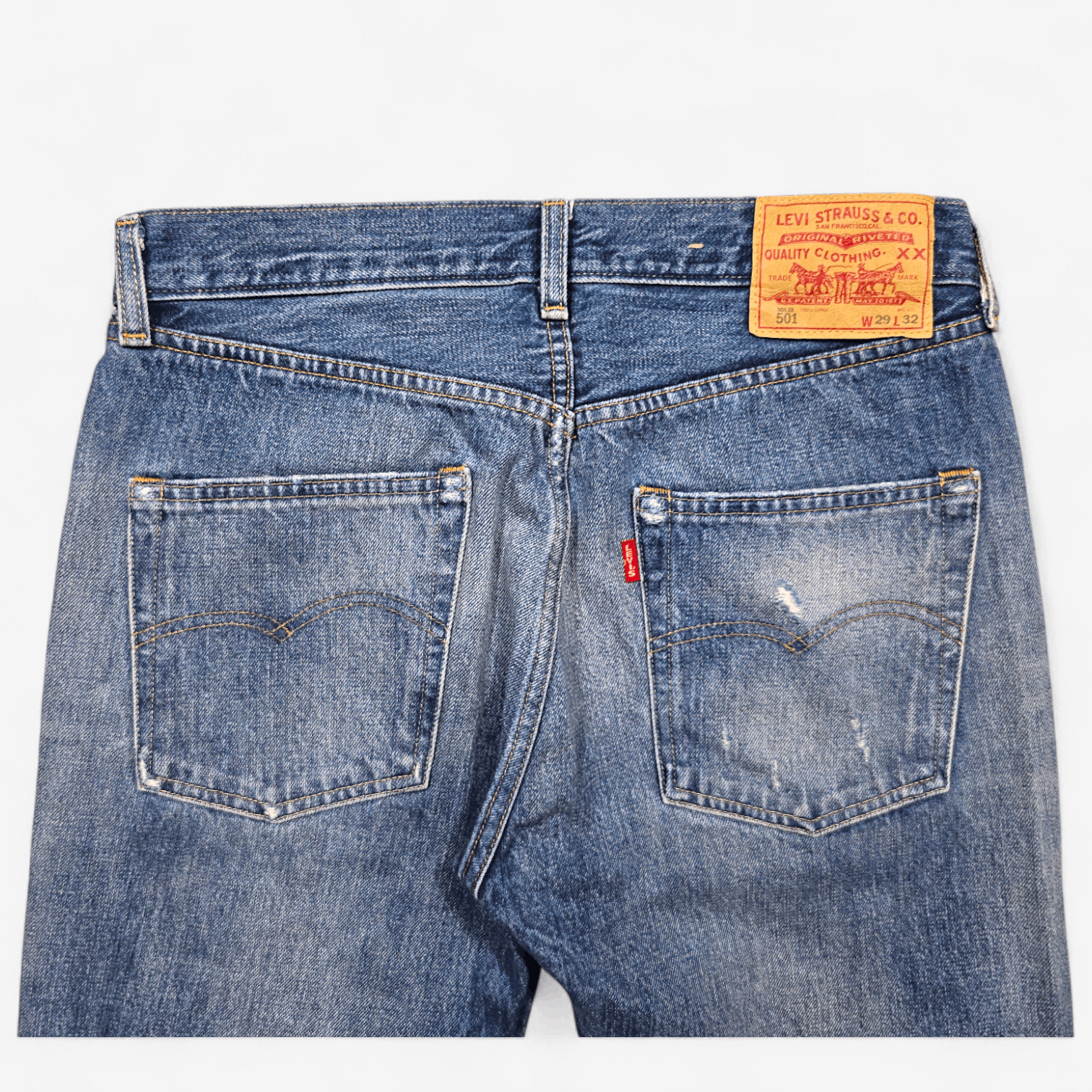Levi's Vintage Clothing Levi's Vintage Clothing Customized 1966 501 Big E Selvedge Size US 29 - 8 Thumbnail