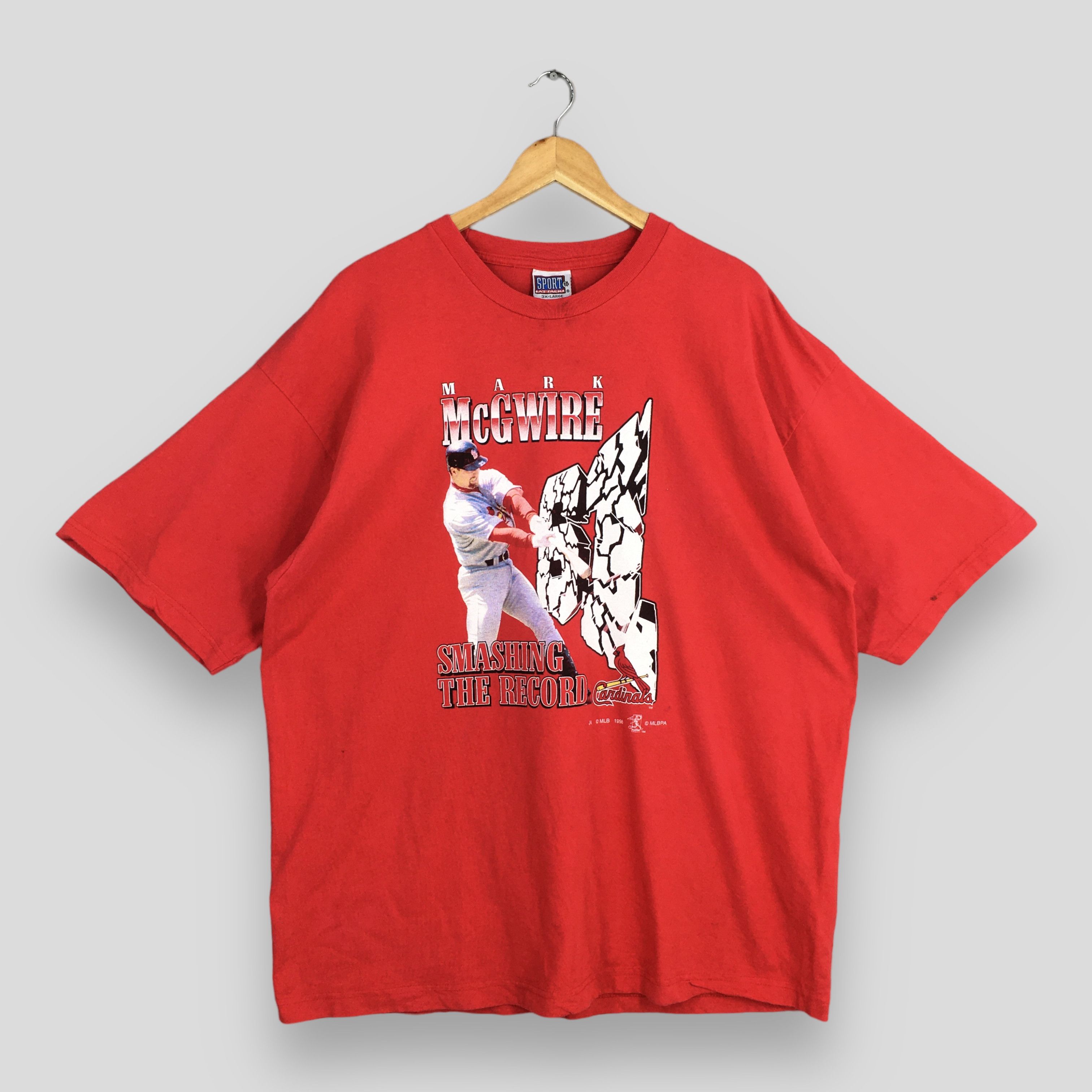 MLB Vintage St Louis Cardinals MLB Red Tshirt 3XLarge Size US XXL / EU 58 / 5 - 1 Thumbnail